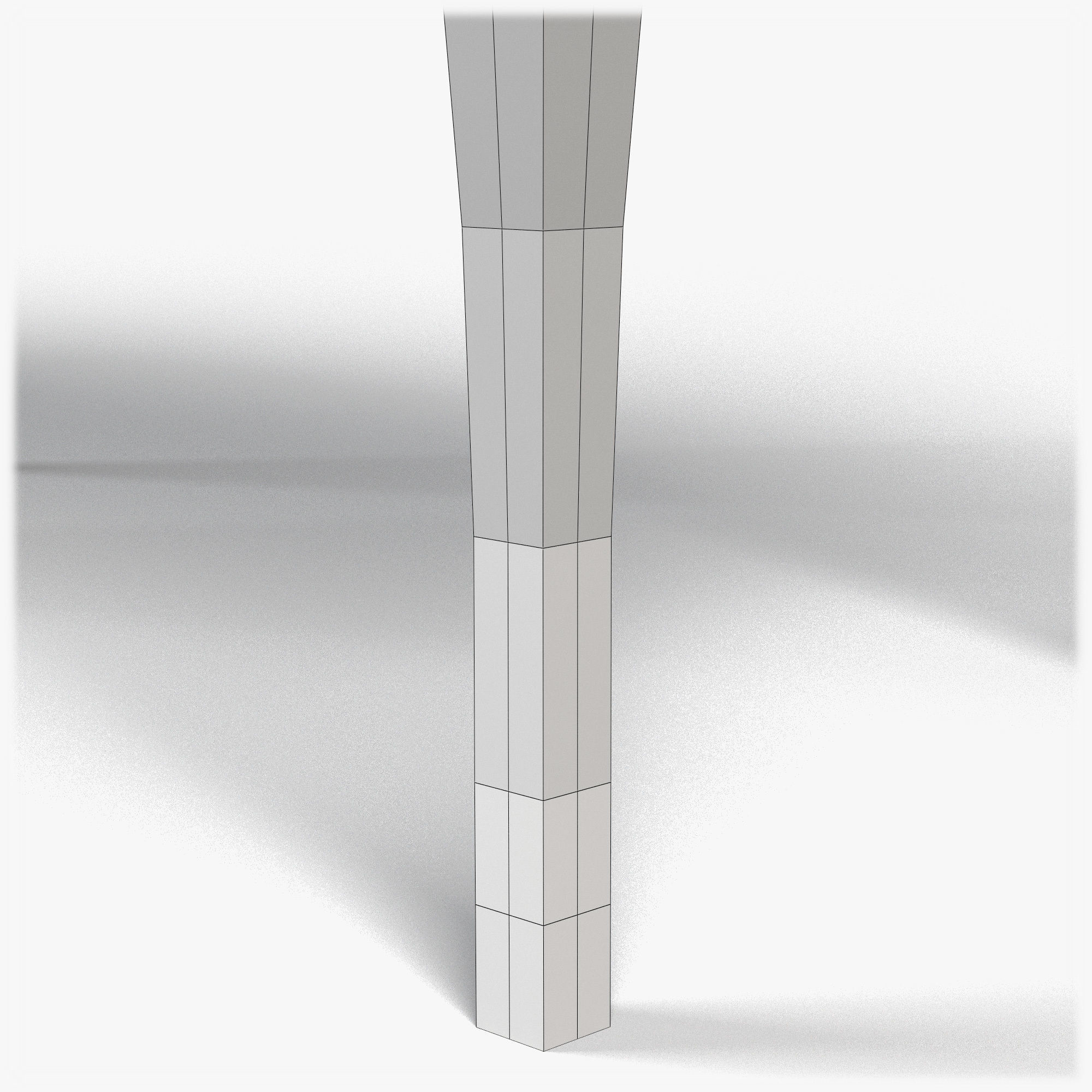 Table0016 console table with drawers 3D model_19