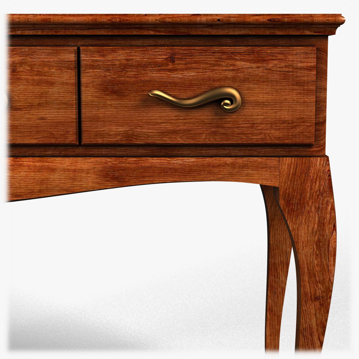 Table0016 console table with drawers 3D model_13