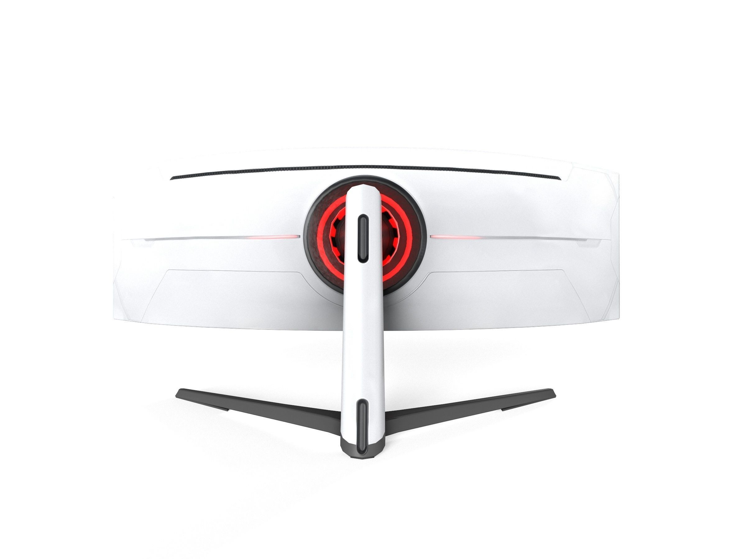 Samsung Odssey Neo G9 49inch curved gaming Monitor Low-poly 3D model_6