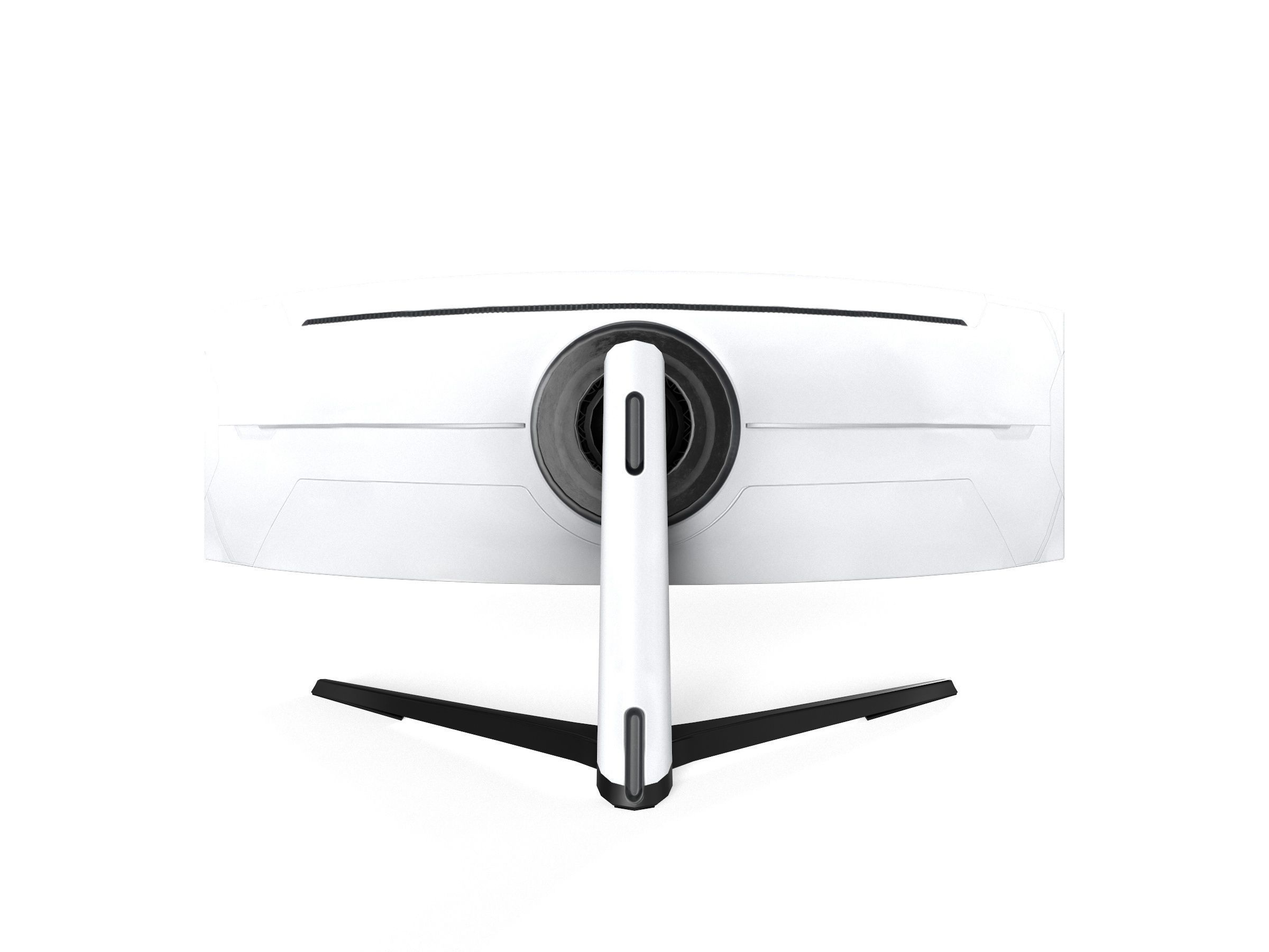 Samsung Odssey Neo G9 49inch curved gaming Monitor Low-poly 3D model_5