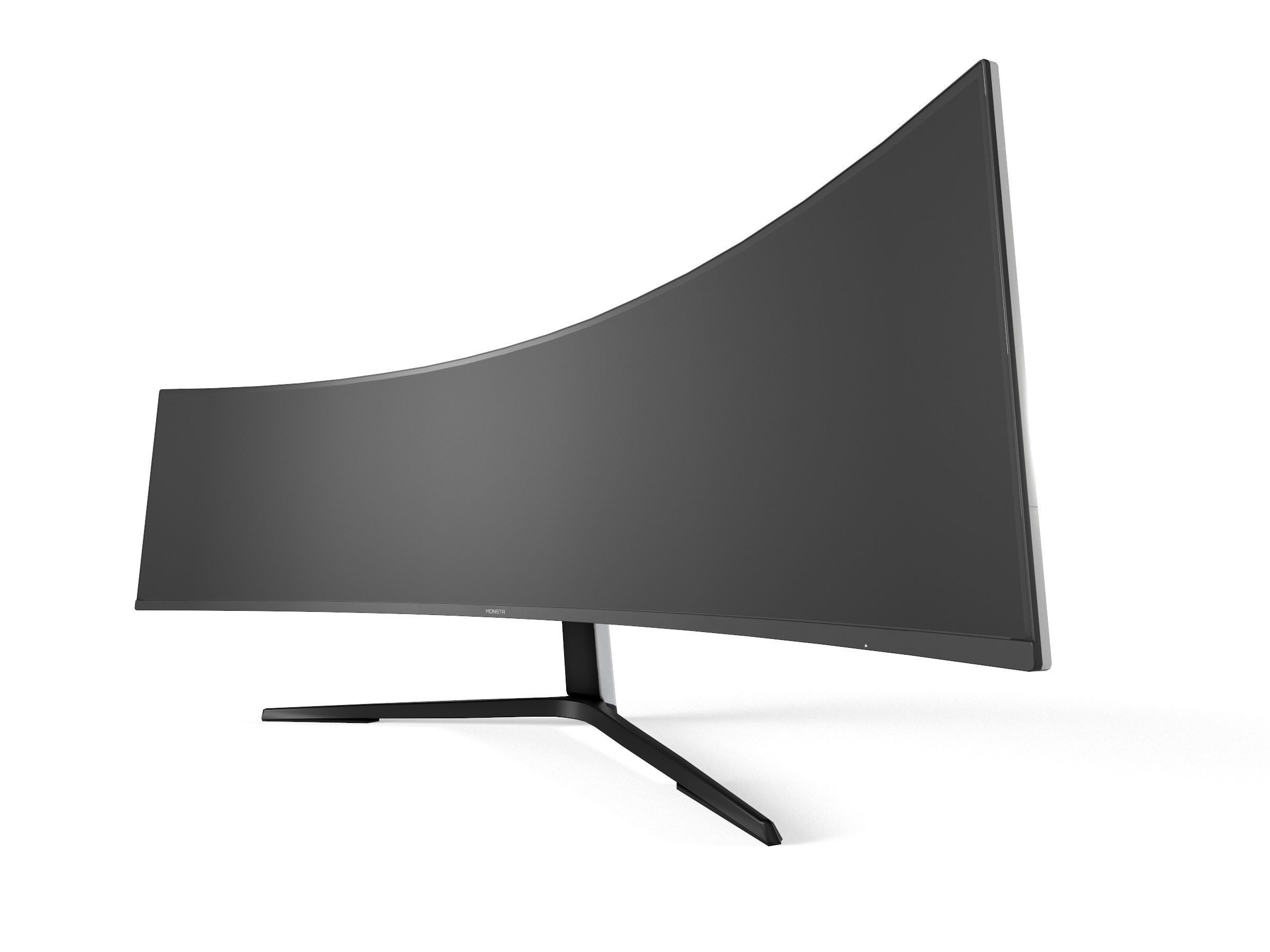 Samsung Odssey Neo G9 49inch curved gaming Monitor Low-poly 3D model_1
