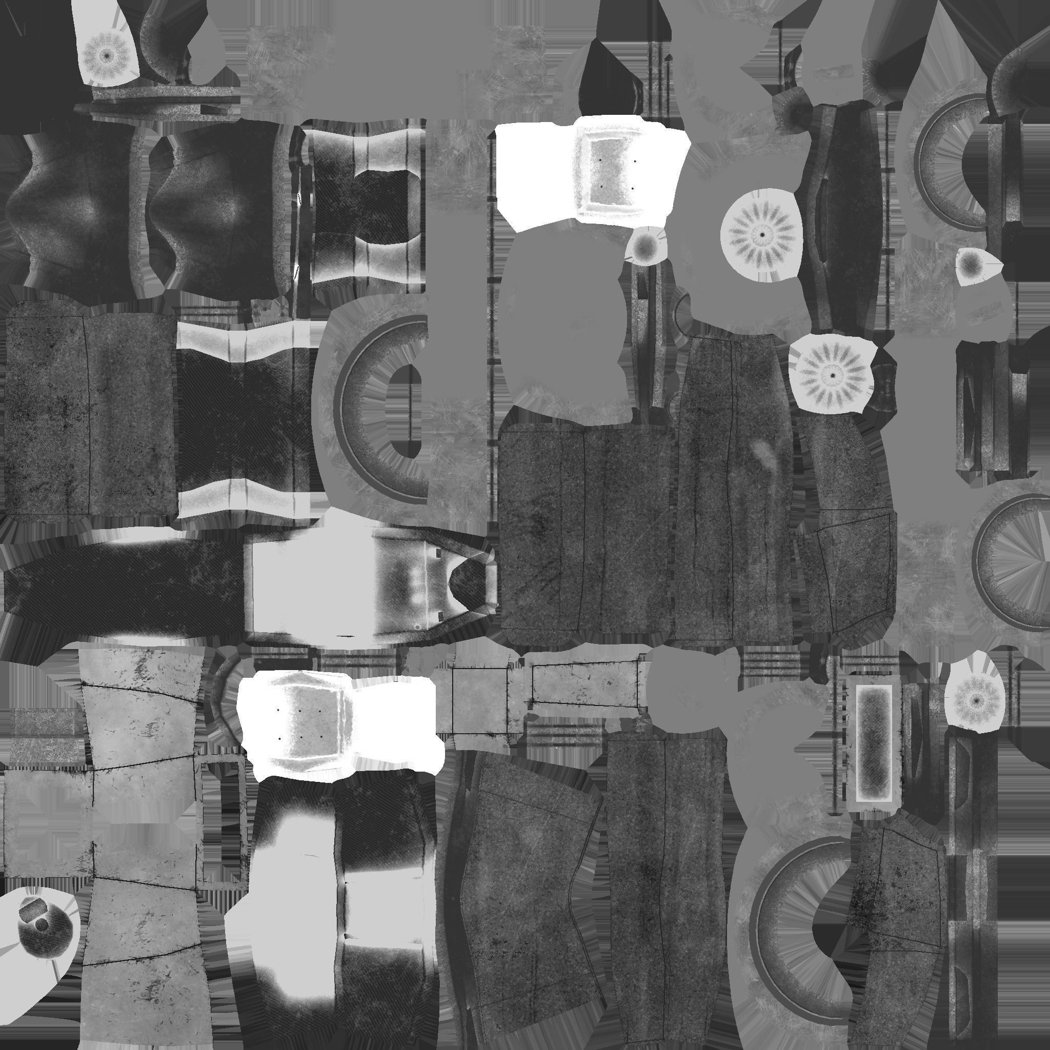 Kart Vehicle 02 - Racing Car - Classic Style Low-poly 3D model_17