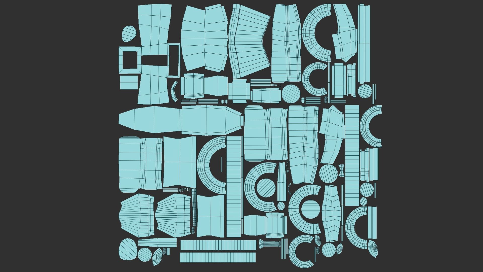 Kart Vehicle 02 - Racing Car - Classic Style Low-poly 3D model_11