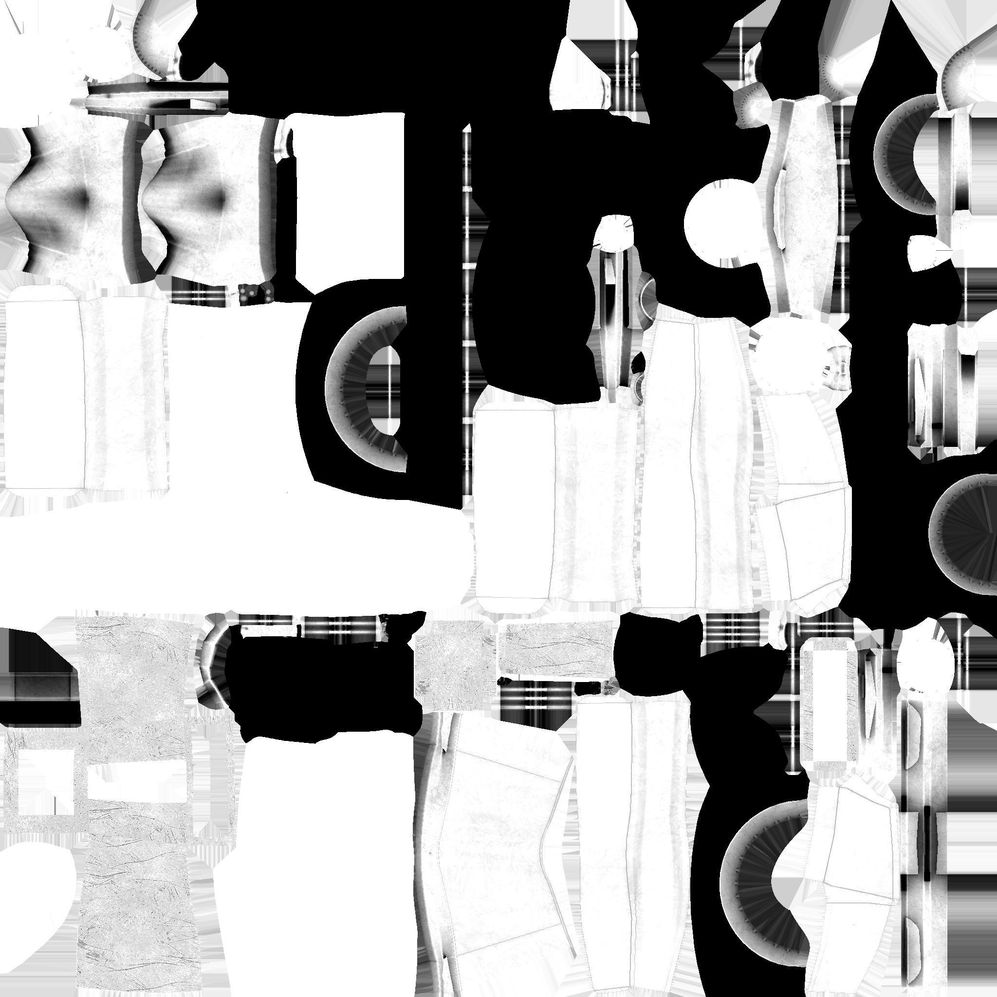 Kart Vehicle 02 - Racing Car - Classic Style Low-poly 3D model_15