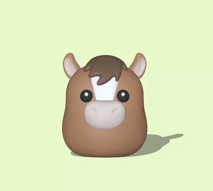 Zodiac Horse 3D print model_0