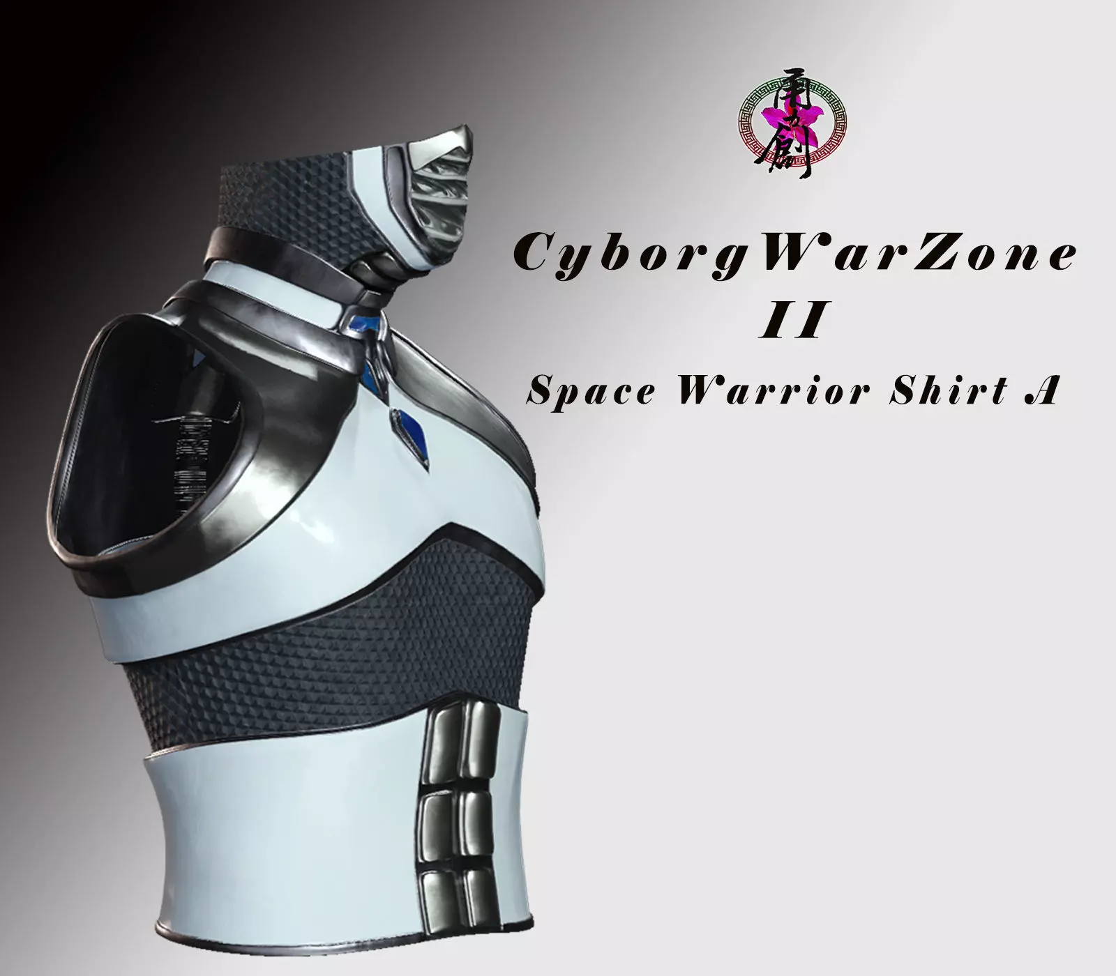 Cyborg Warzone - Space Warrior Shirt A Low-poly 3D model_0