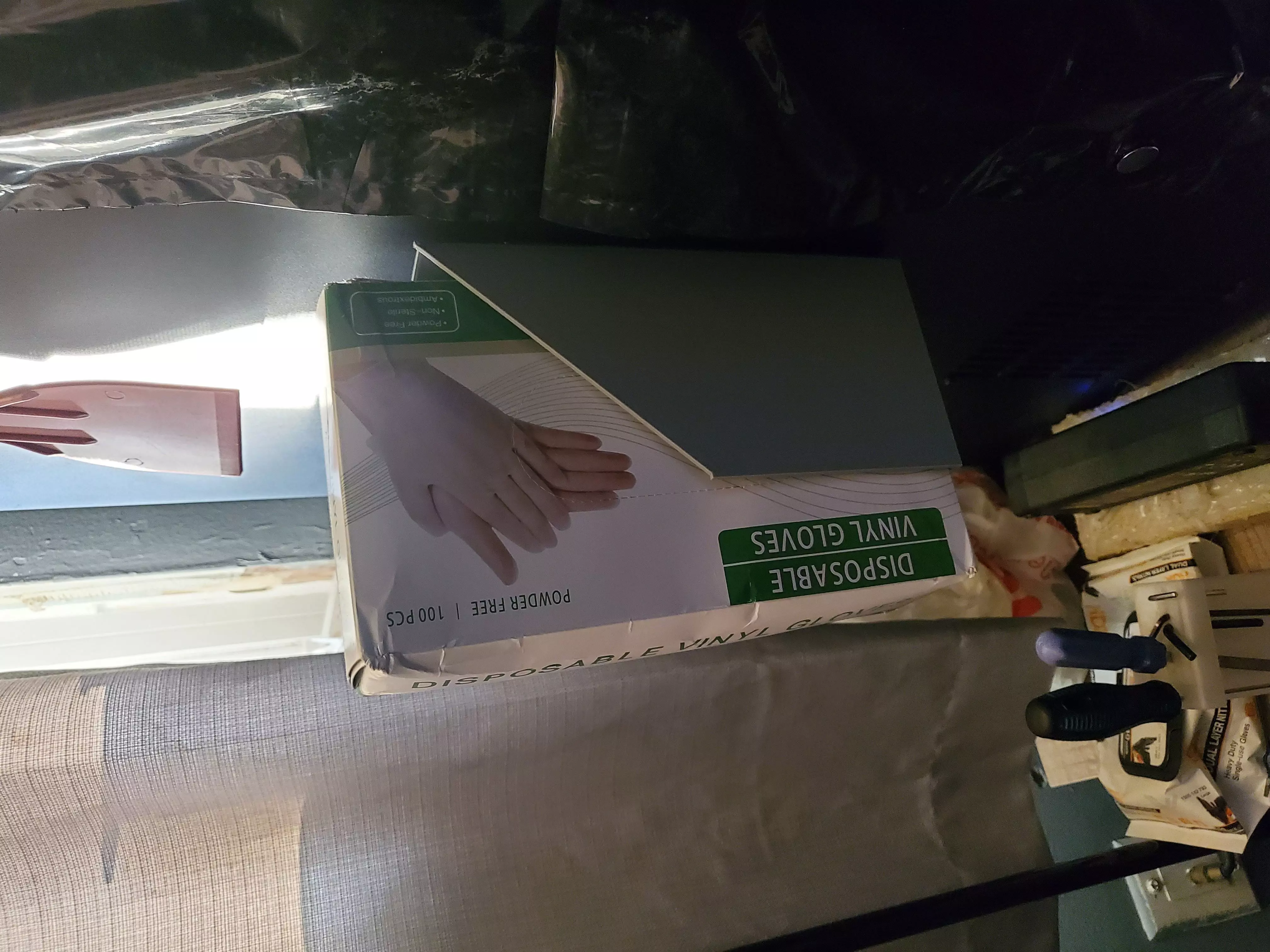 magnetic shelf for gloves or resin Free 3D print model