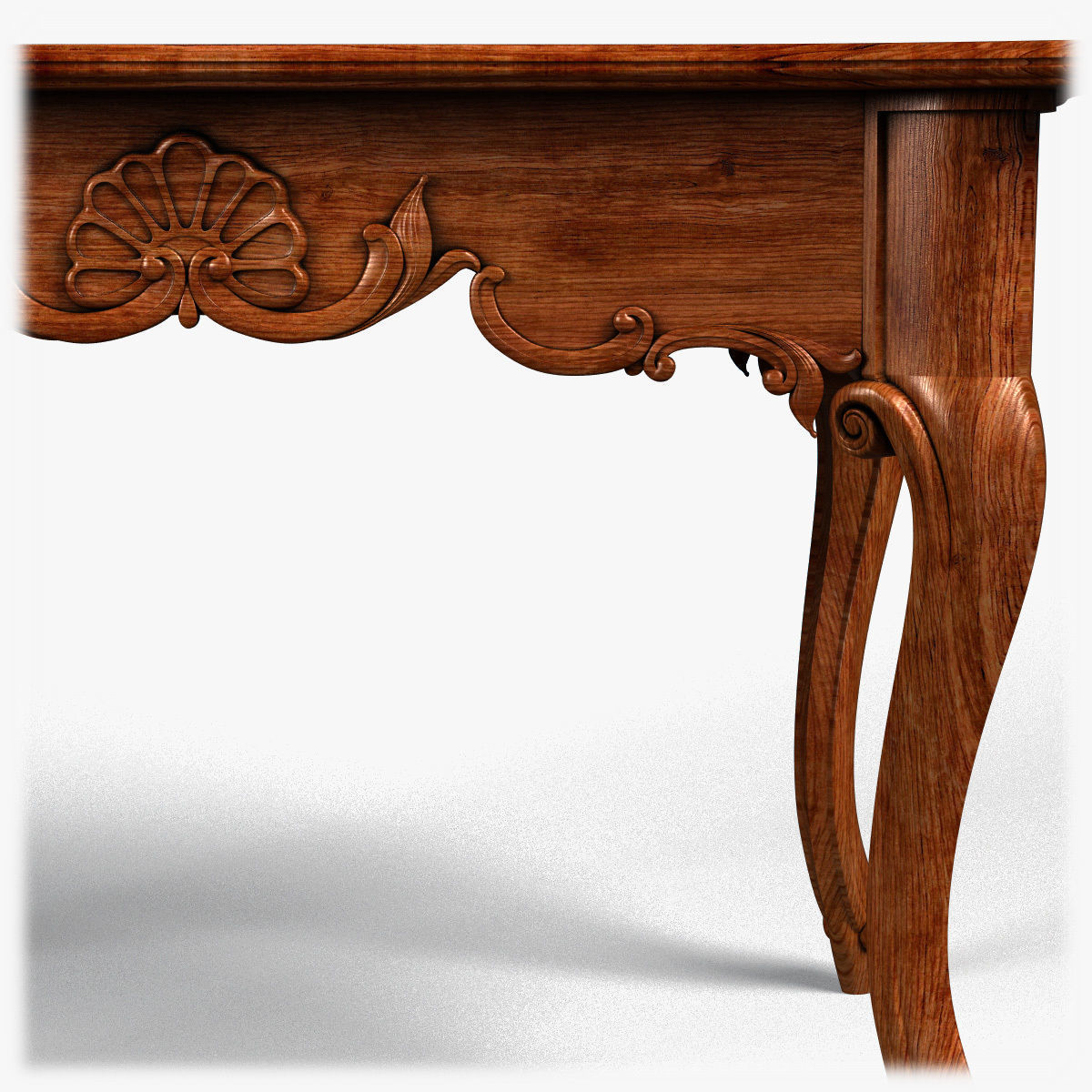 Table0024 ornately carved table 3D model_13