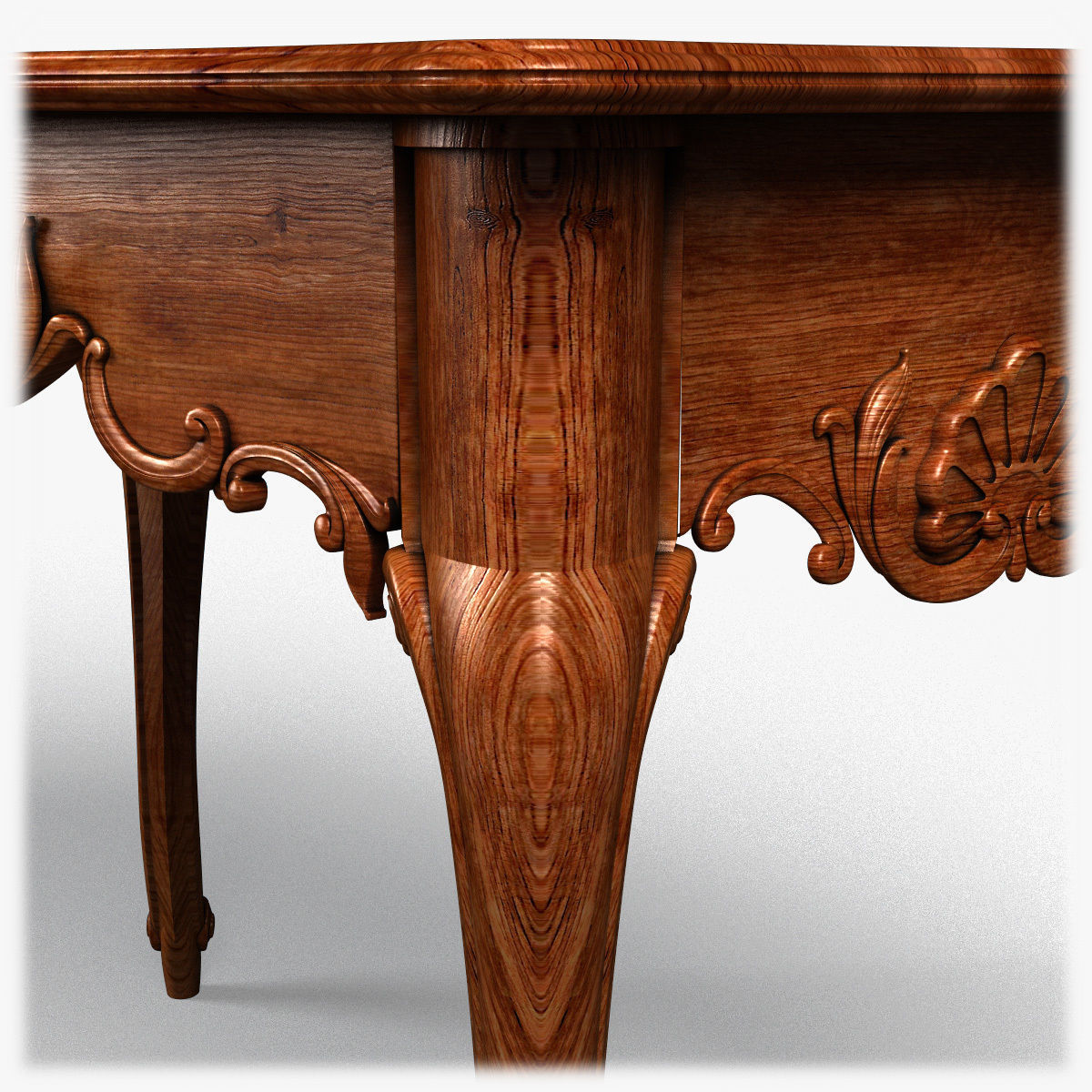 Table0024 ornately carved table 3D model_14