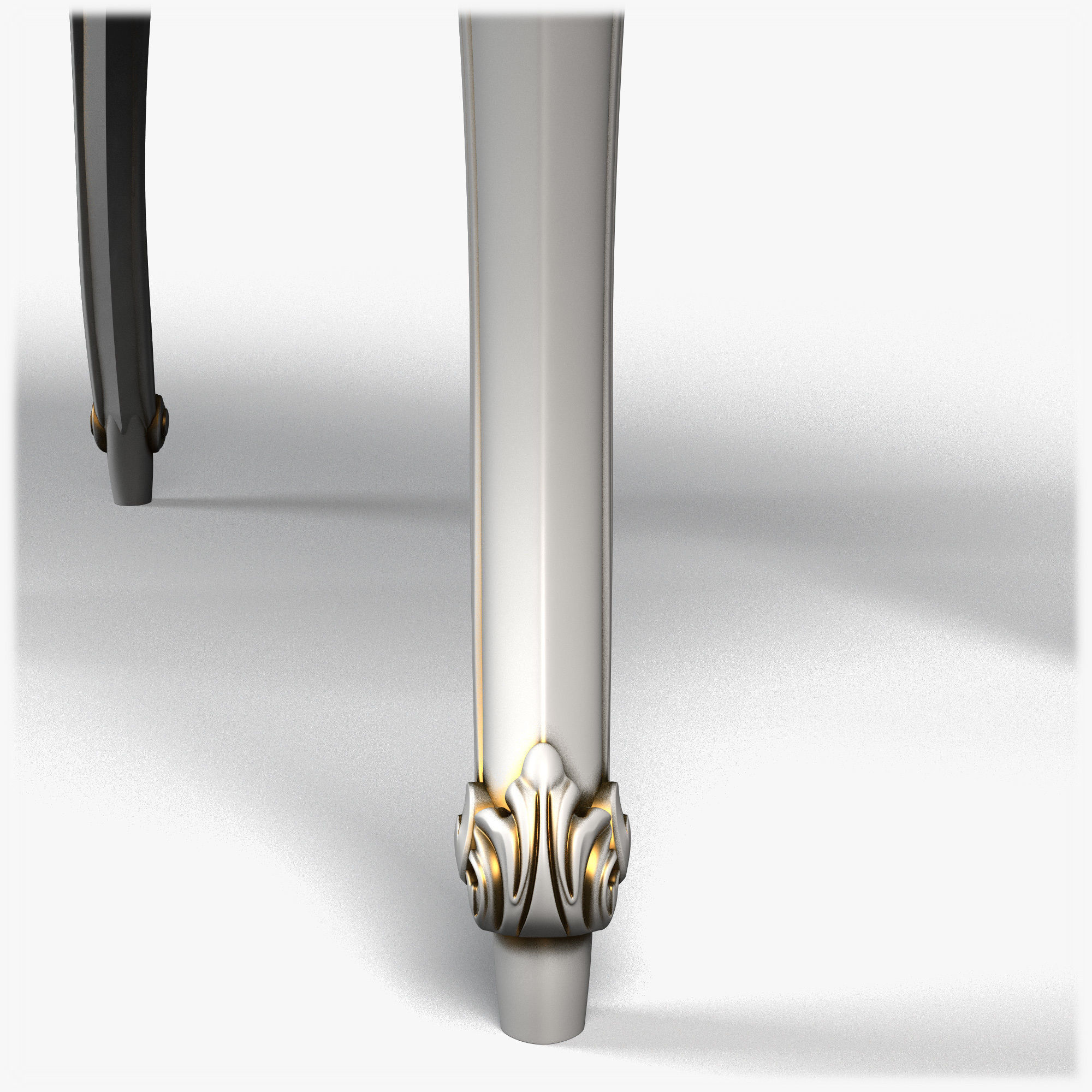 Table0024 ornately carved table 3D model_7