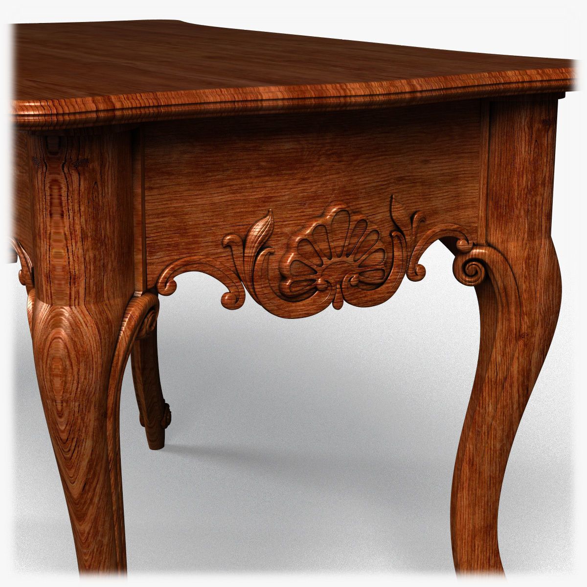 Table0024 ornately carved table 3D model_12