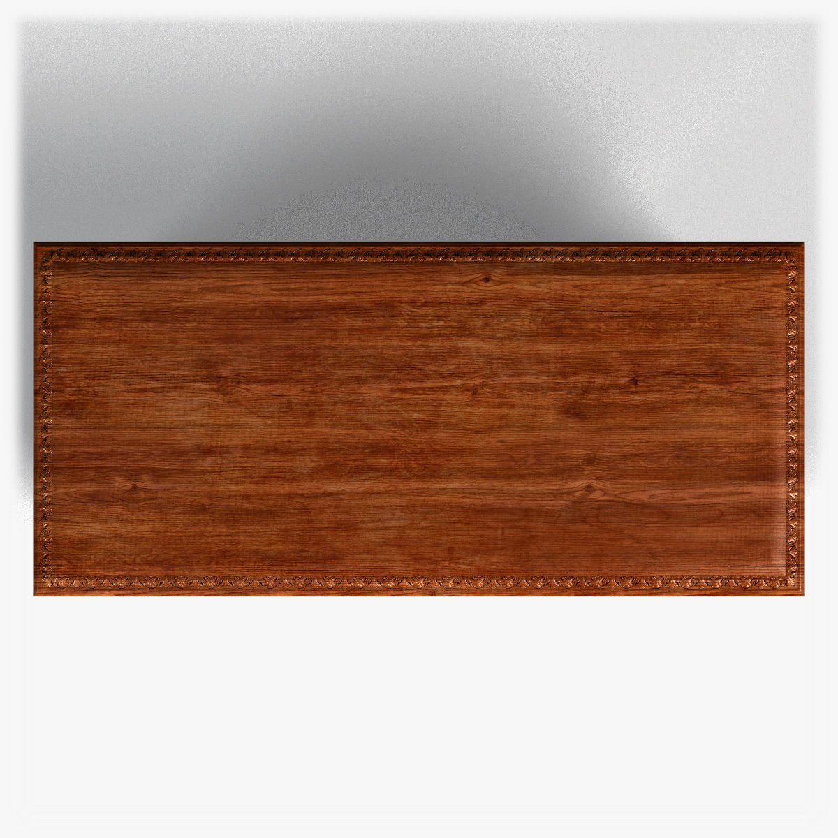 Table0026 ornate desk with gold trim 3D model_9