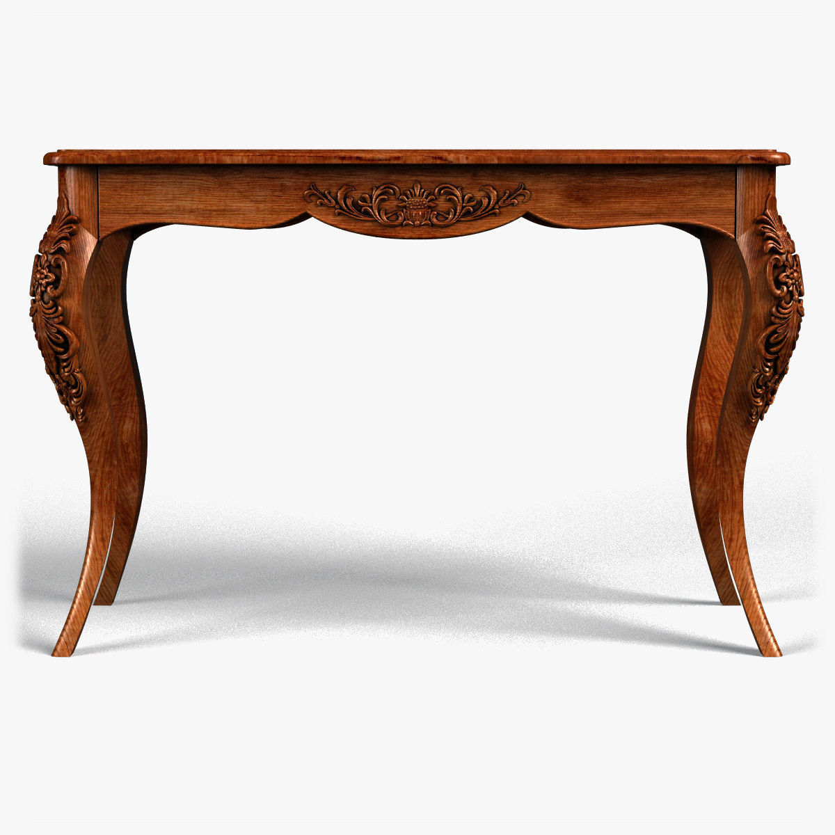 Table0027 ornate console table gold 3D model_10