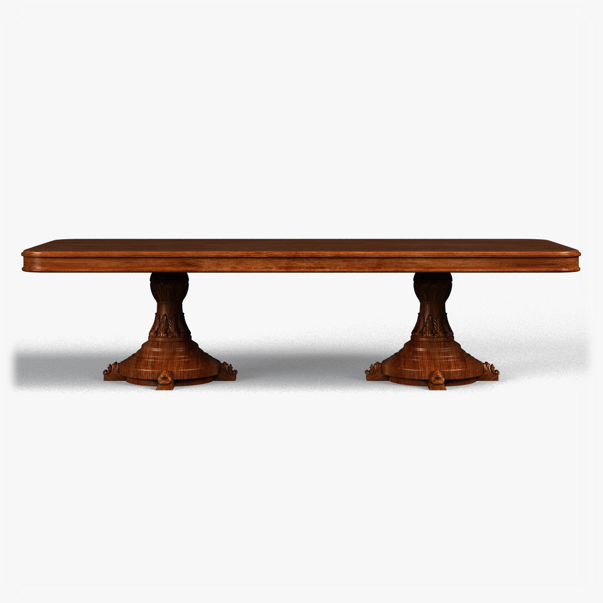 Table0031 ornate dining table 3D model_10