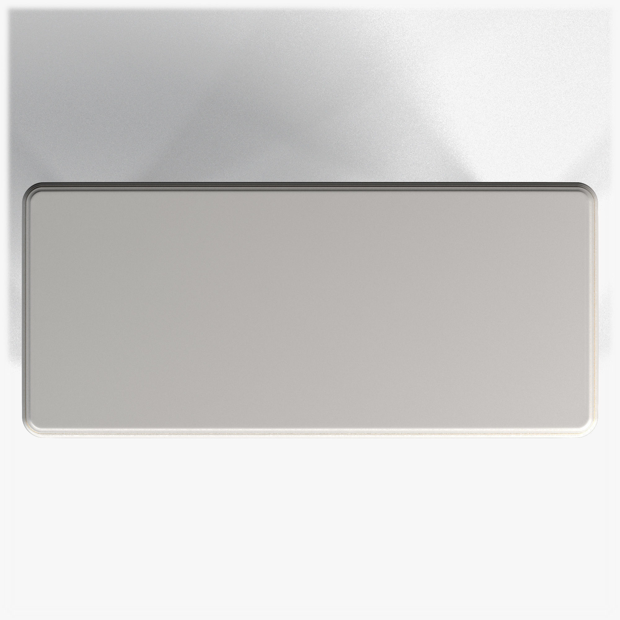 Table0033 rectangular shelf on wall 3D model_1