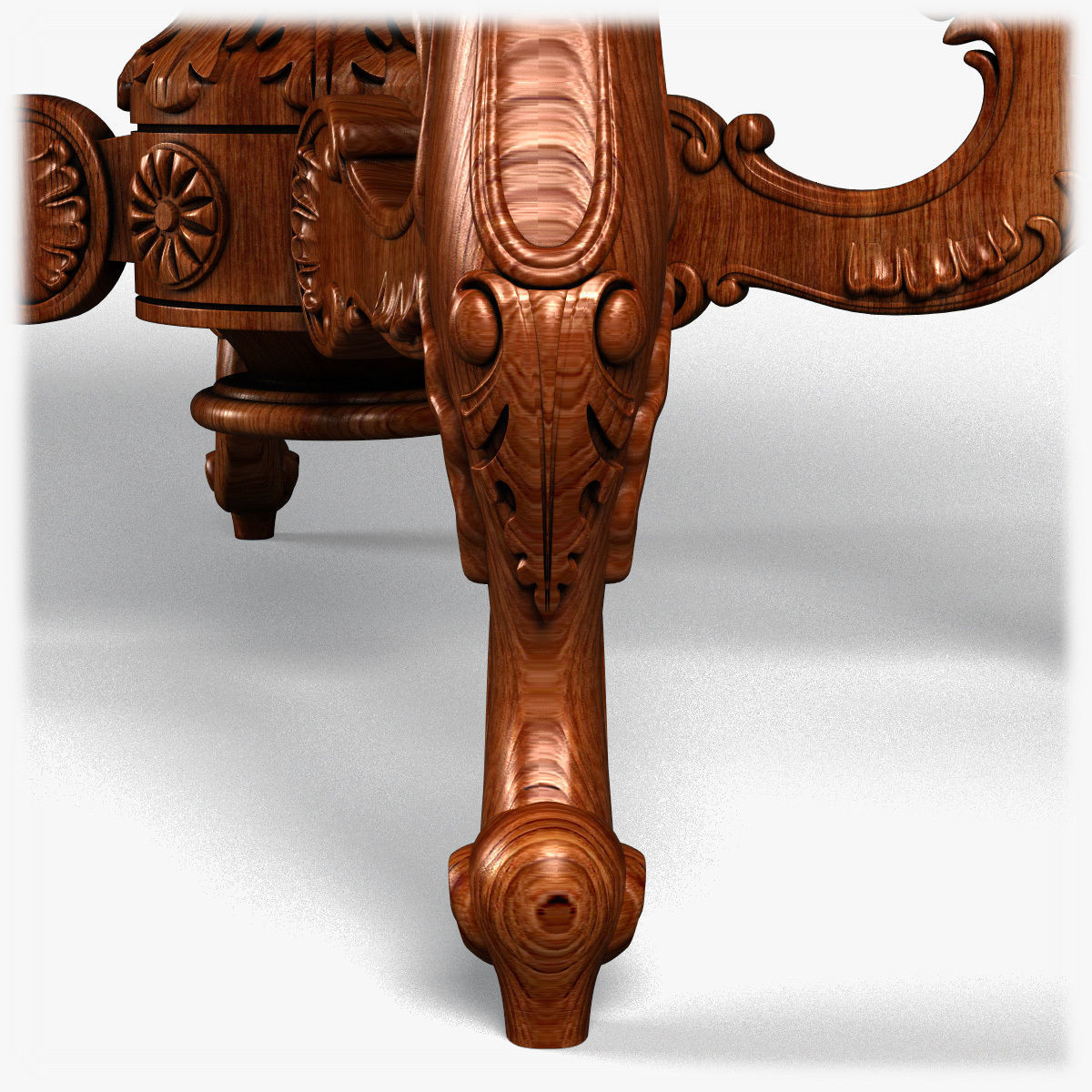 Table0036 ornate side table 3D model_15