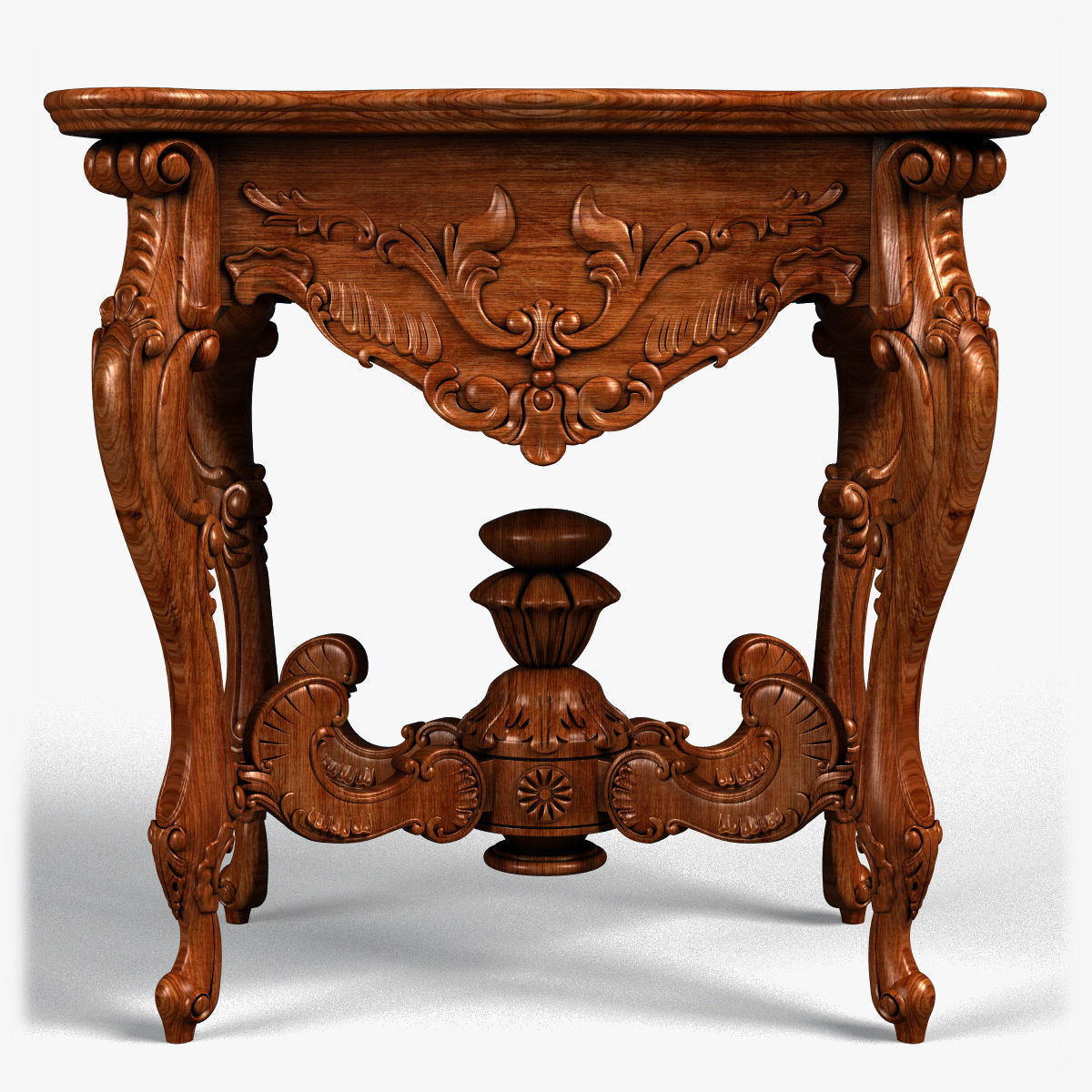 Table0036 ornate side table 3D model_10