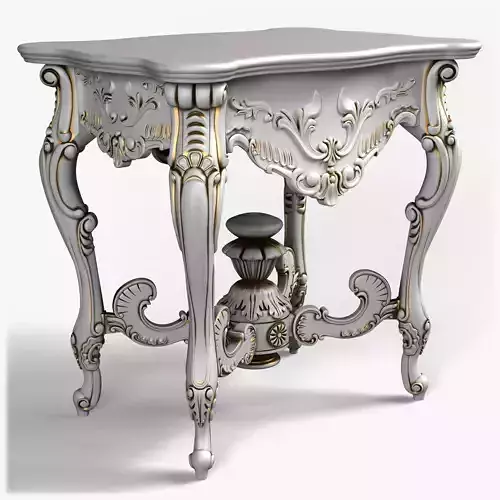 Table0036 ornate side table
