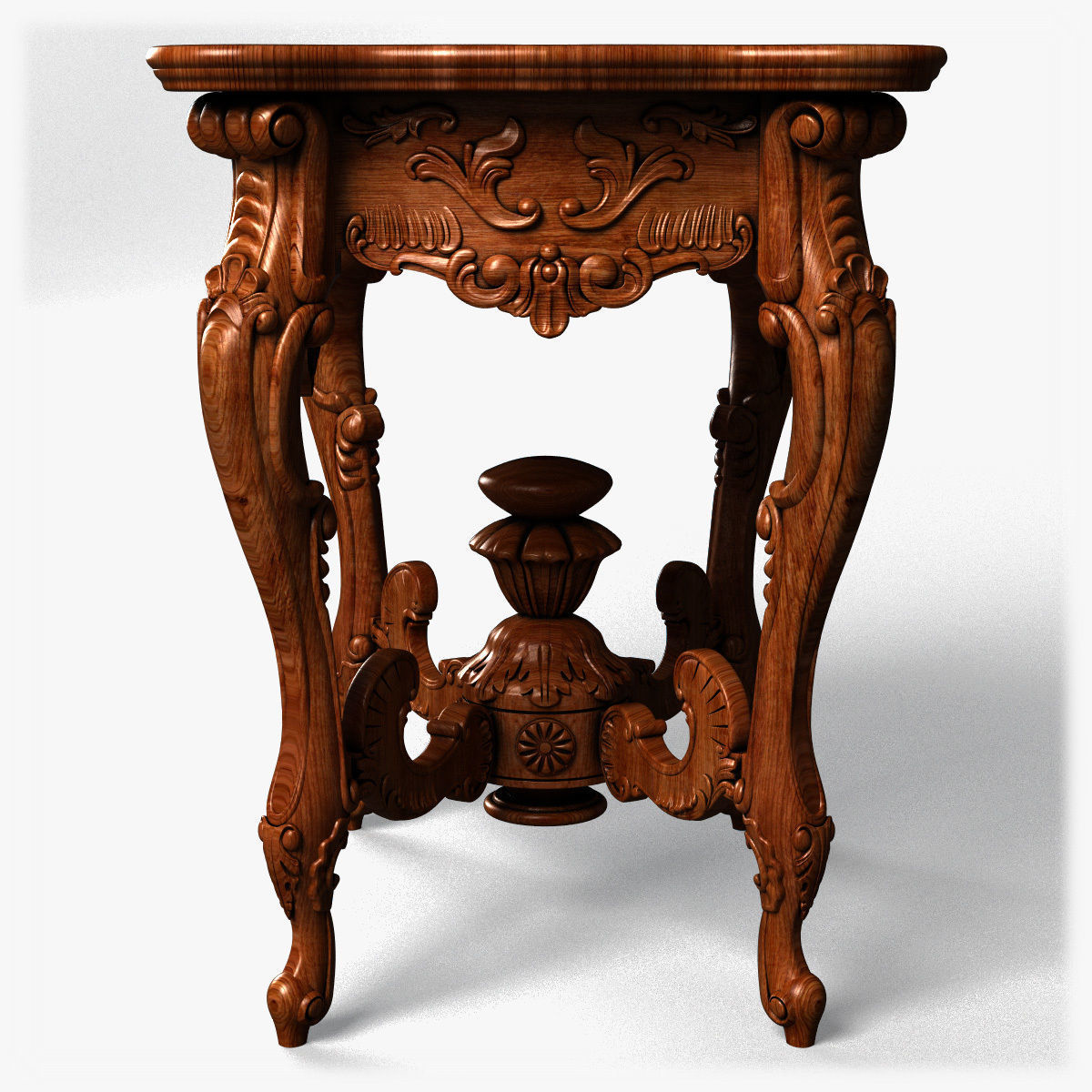 Table0036 ornate side table 3D model_11