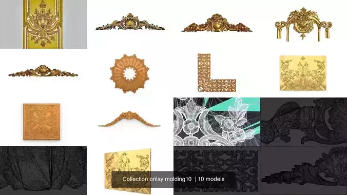 Collection onlay molding10  