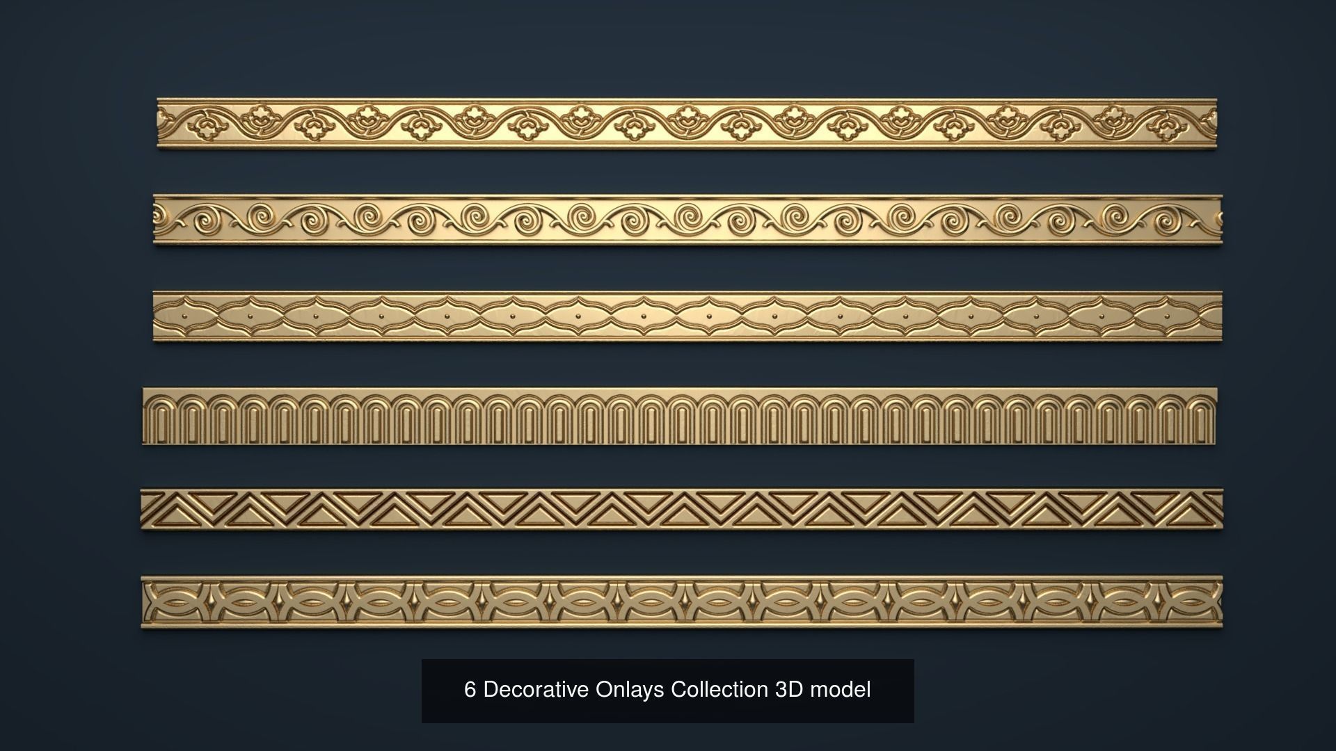 Collection onlay molding1-24 Piece _4