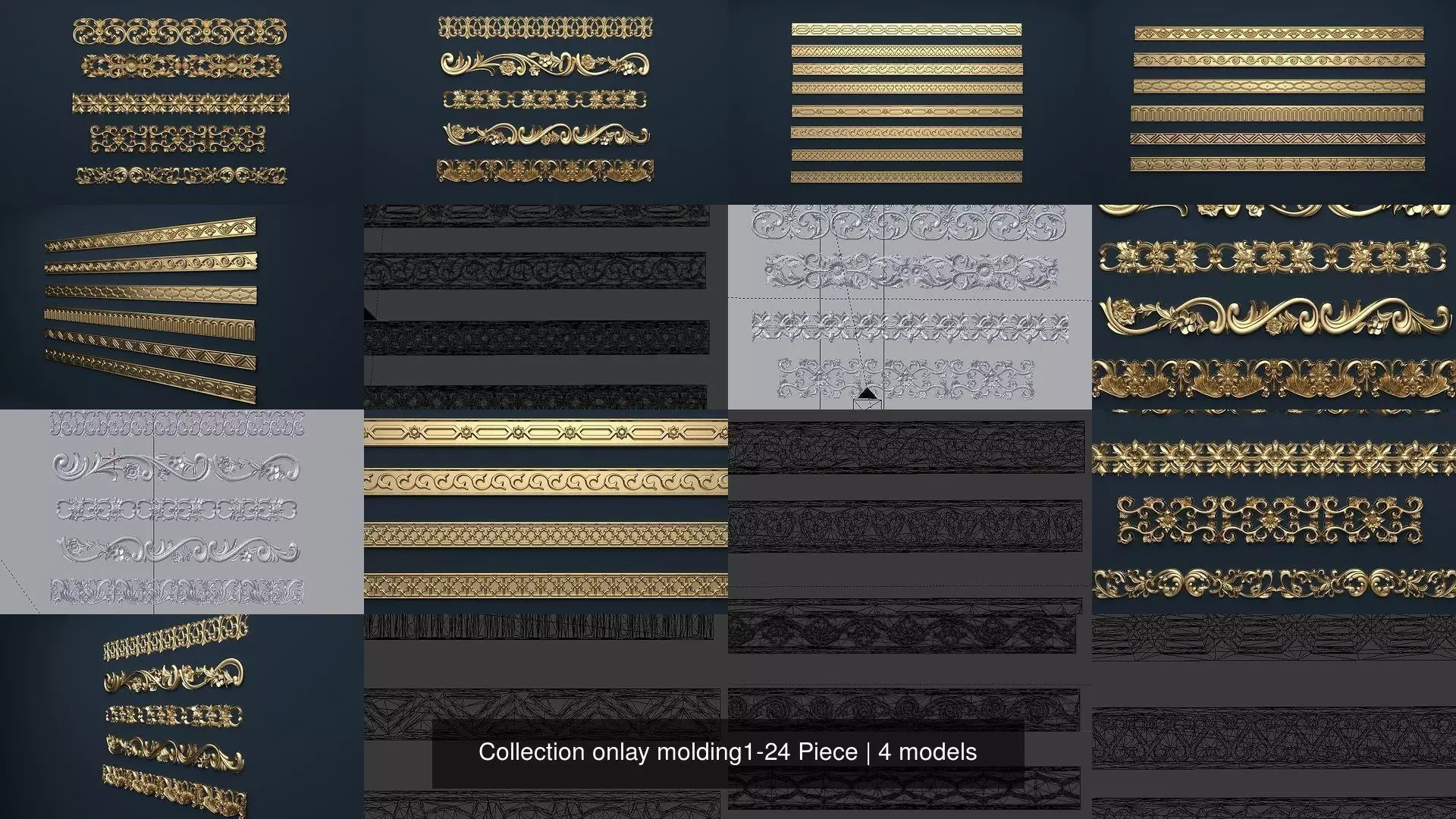 Collection onlay molding1-24 Piece _0