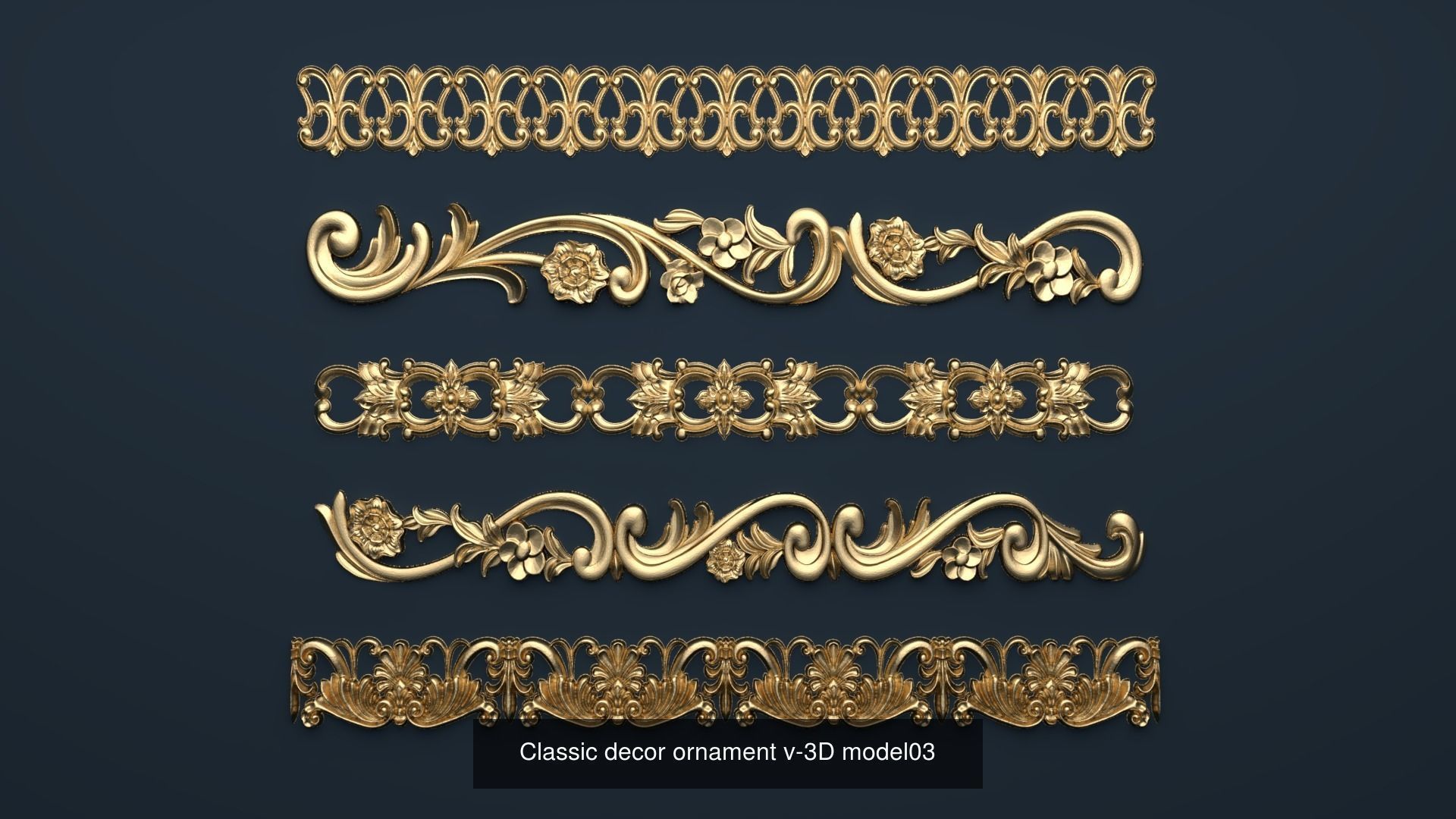 Collection onlay molding1-24 Piece _2