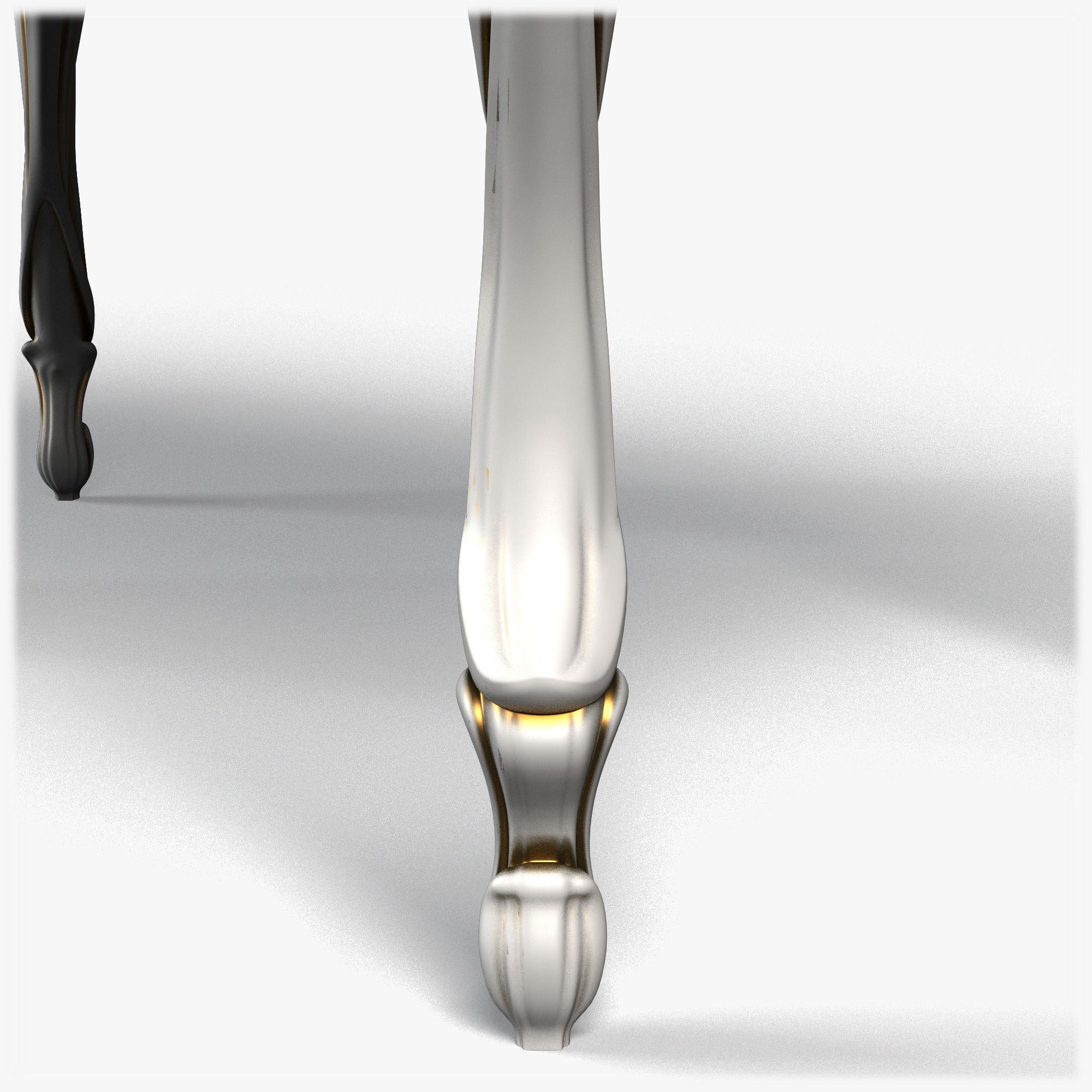 Table0042 ornate table 3D model_7