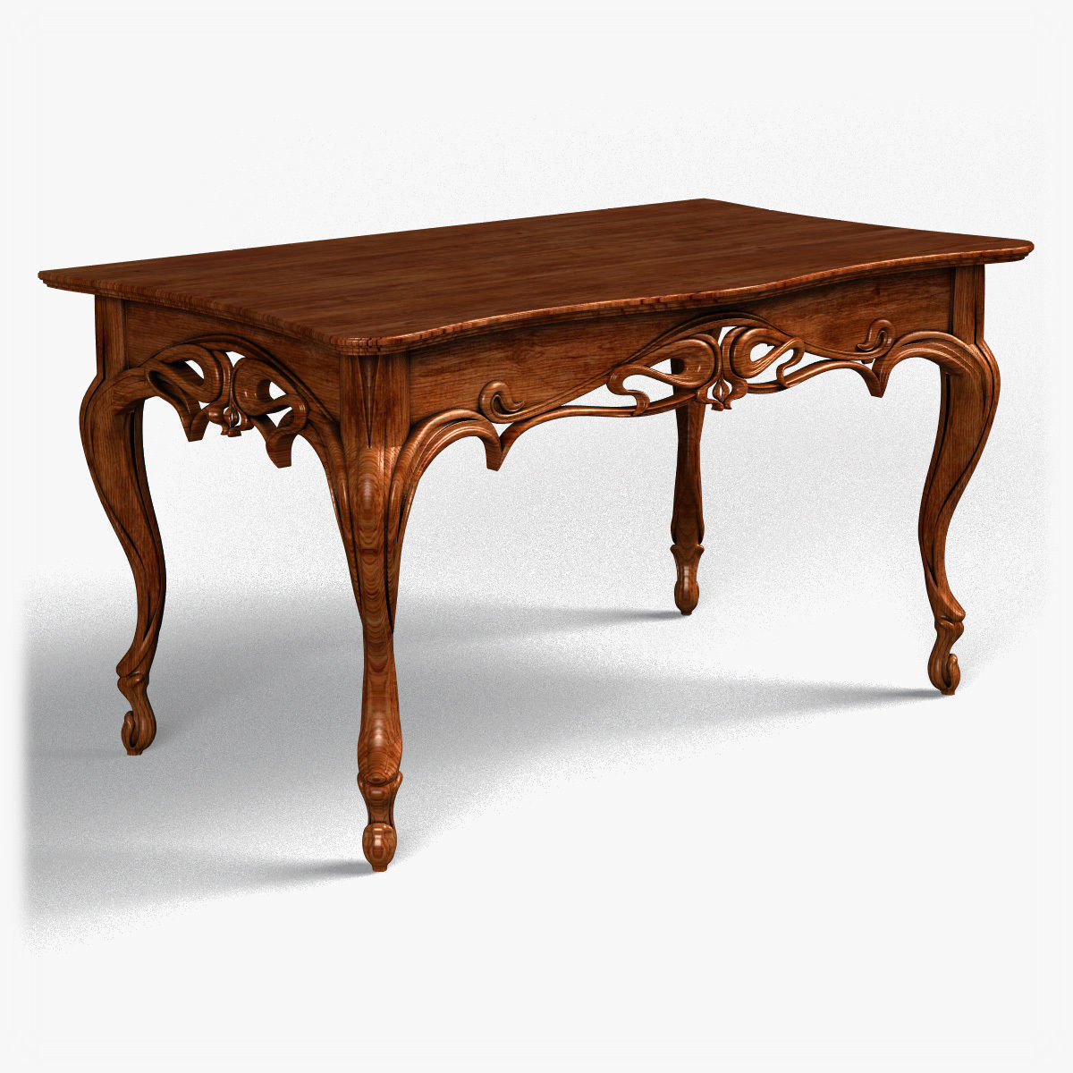 Table0042 ornate table 3D model_8