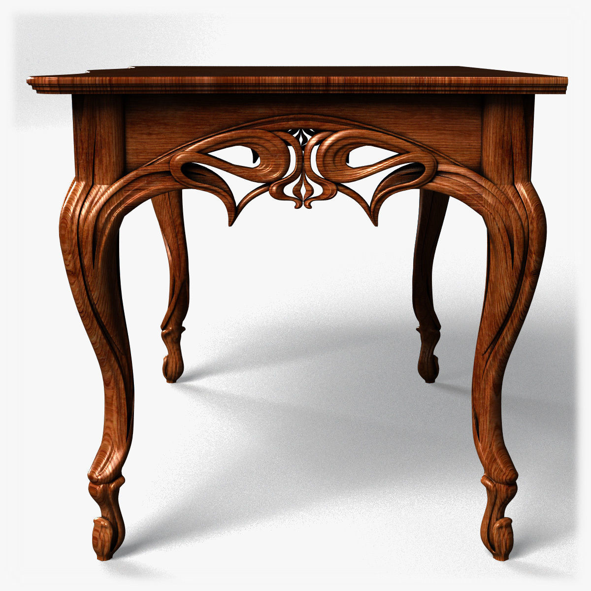 Table0042 ornate table 3D model_11