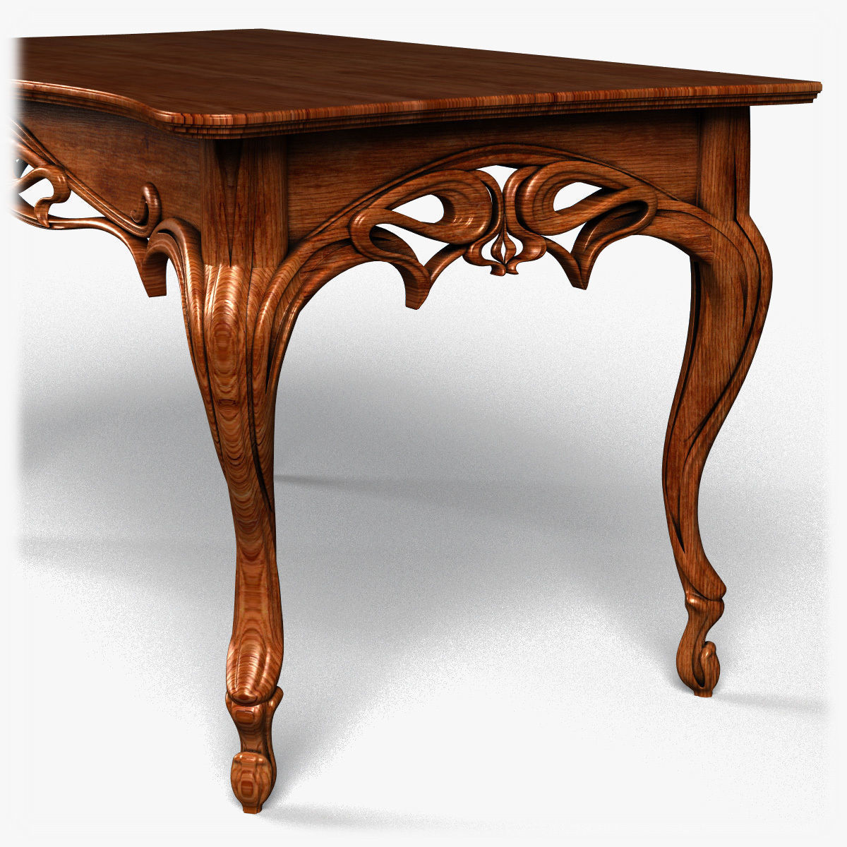 Table0042 ornate table 3D model_12