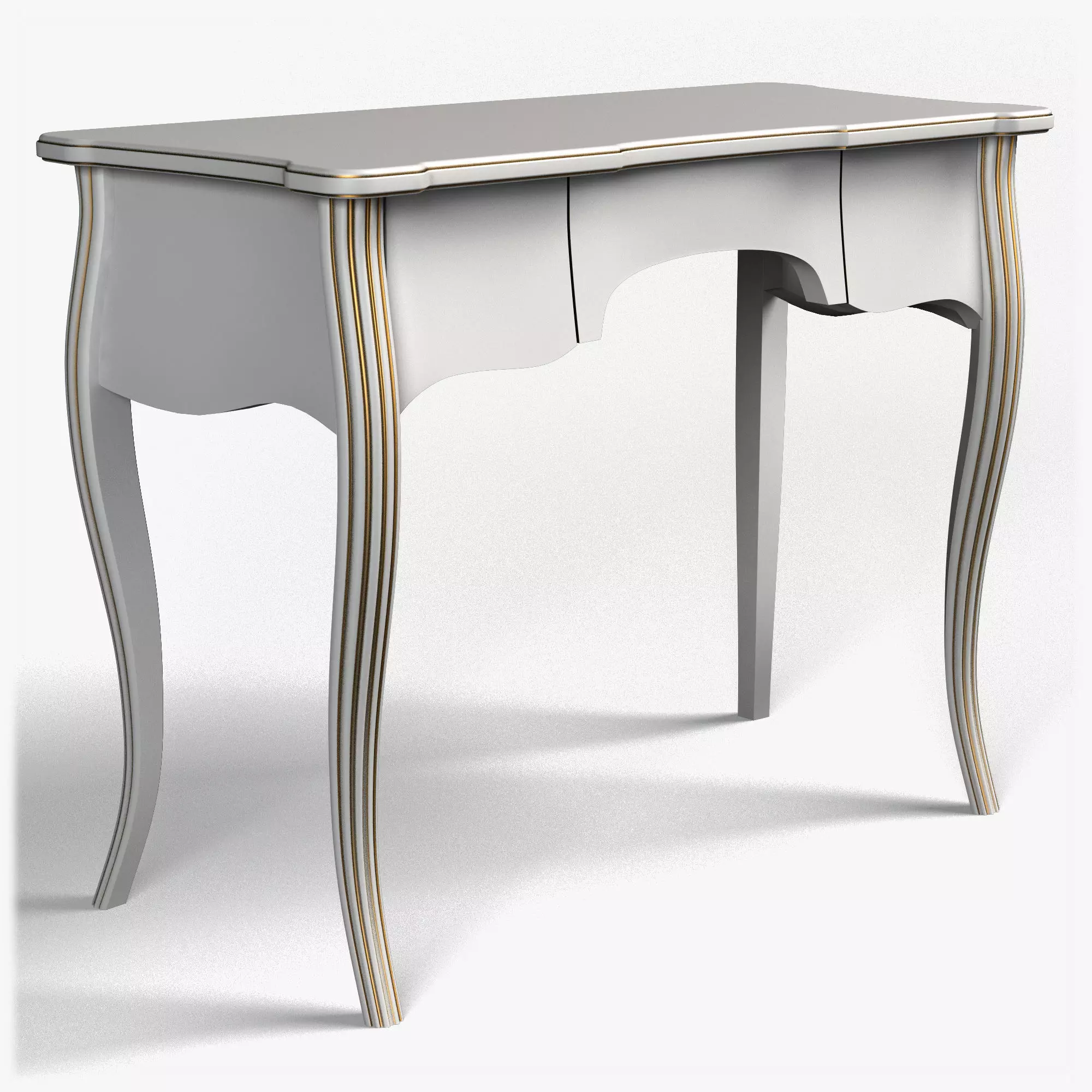 Table0044 dressing table 3D model_0