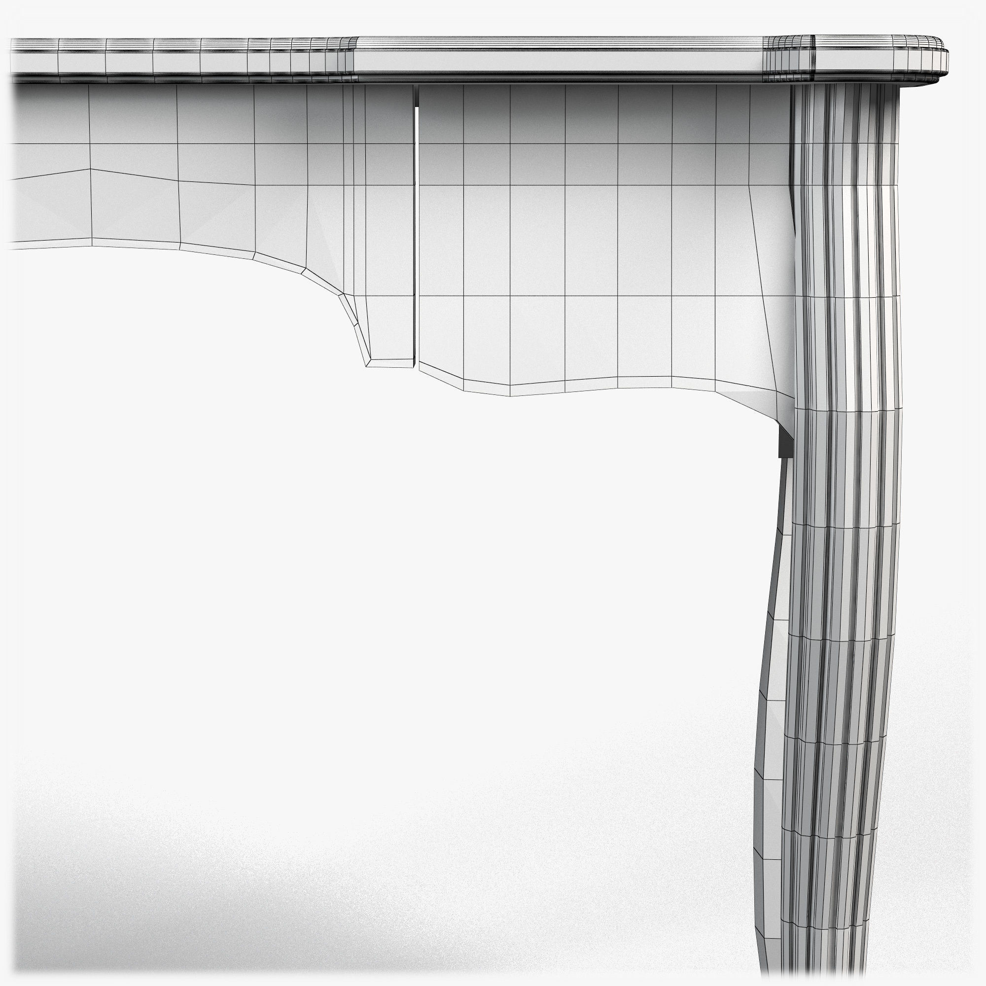 Table0044 dressing table 3D model_17