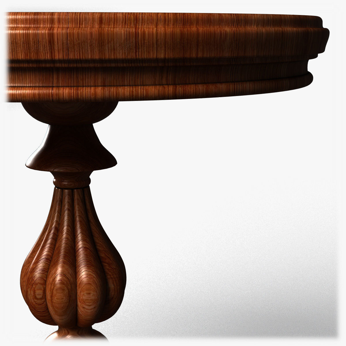 Table0050 ornate table with gold base 3D model_11