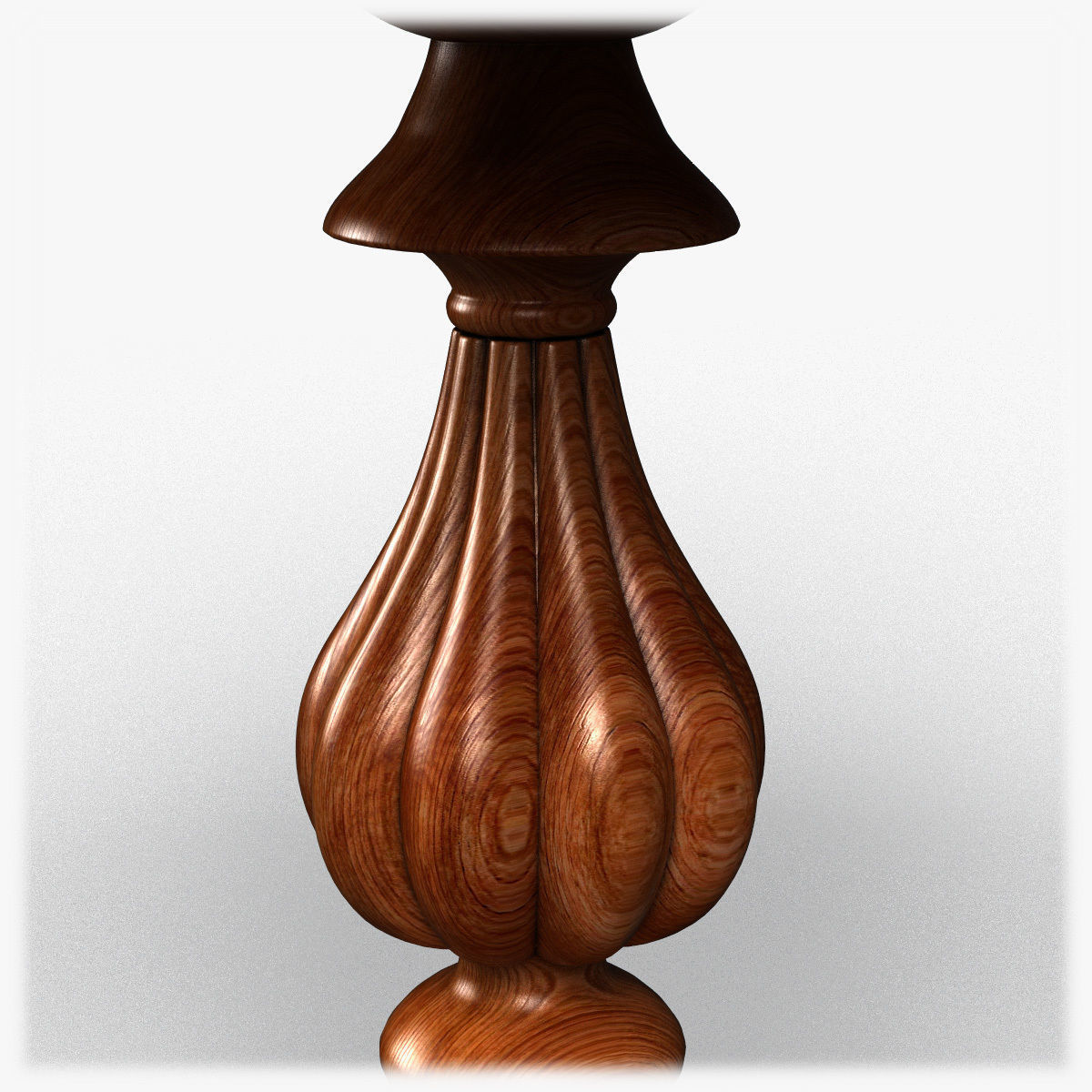 Table0050 ornate table with gold base 3D model_12