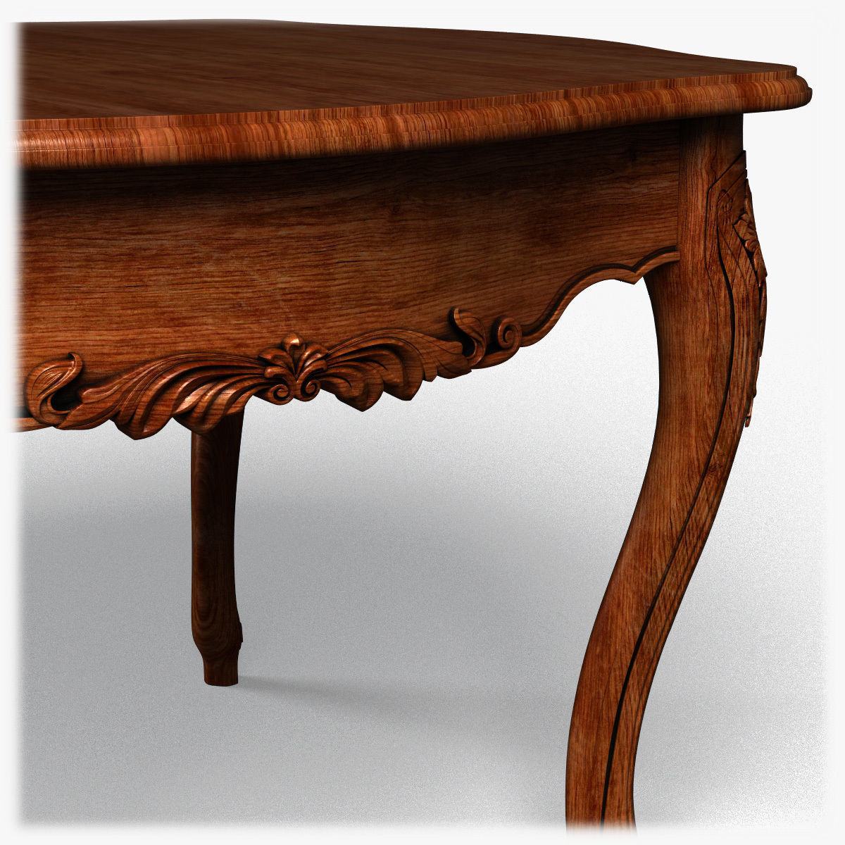 Table0051 octagonal coffee table 3D model_12