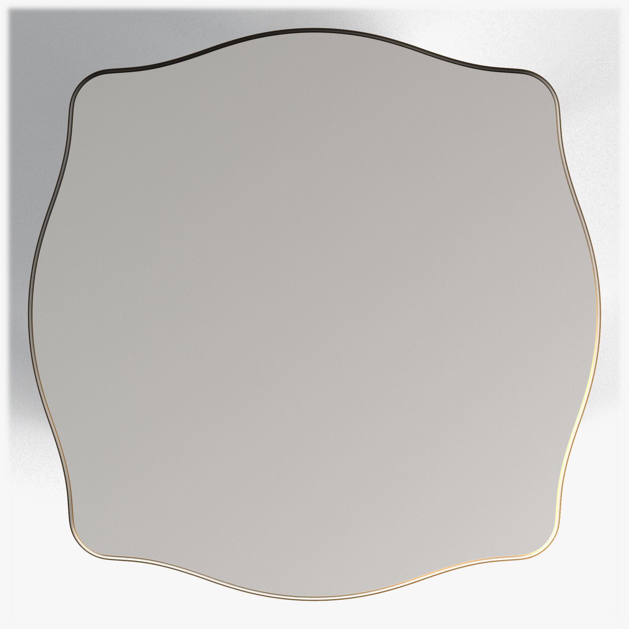 Table0051 octagonal coffee table 3D model_1