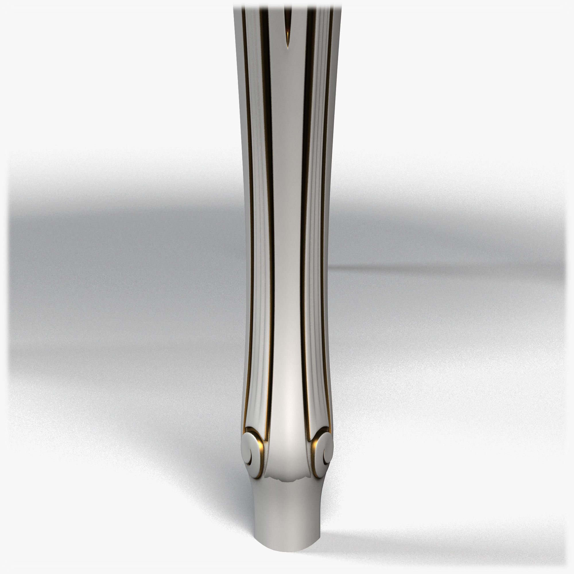 Table0051 octagonal coffee table 3D model_7