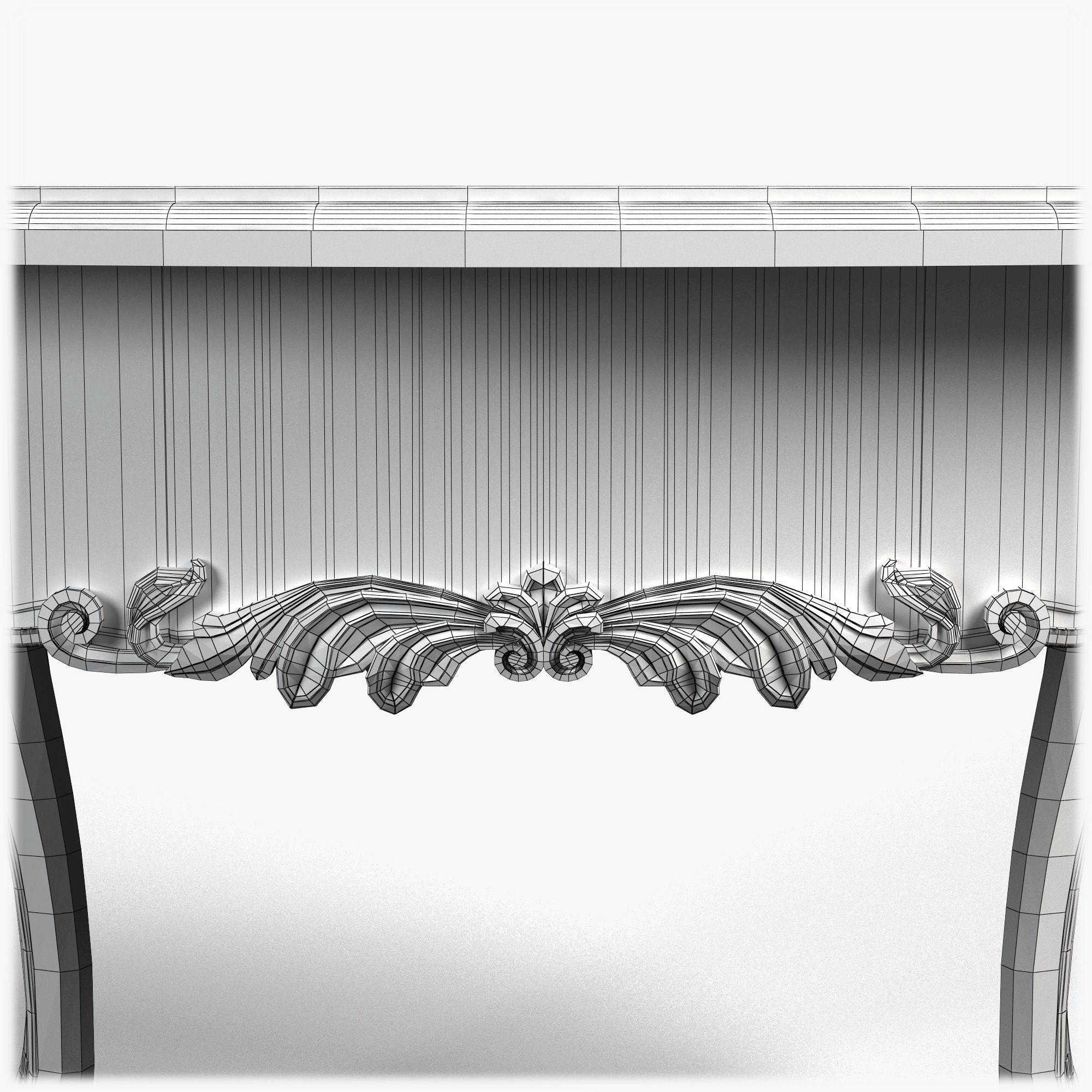 Table0051 octagonal coffee table 3D model_17