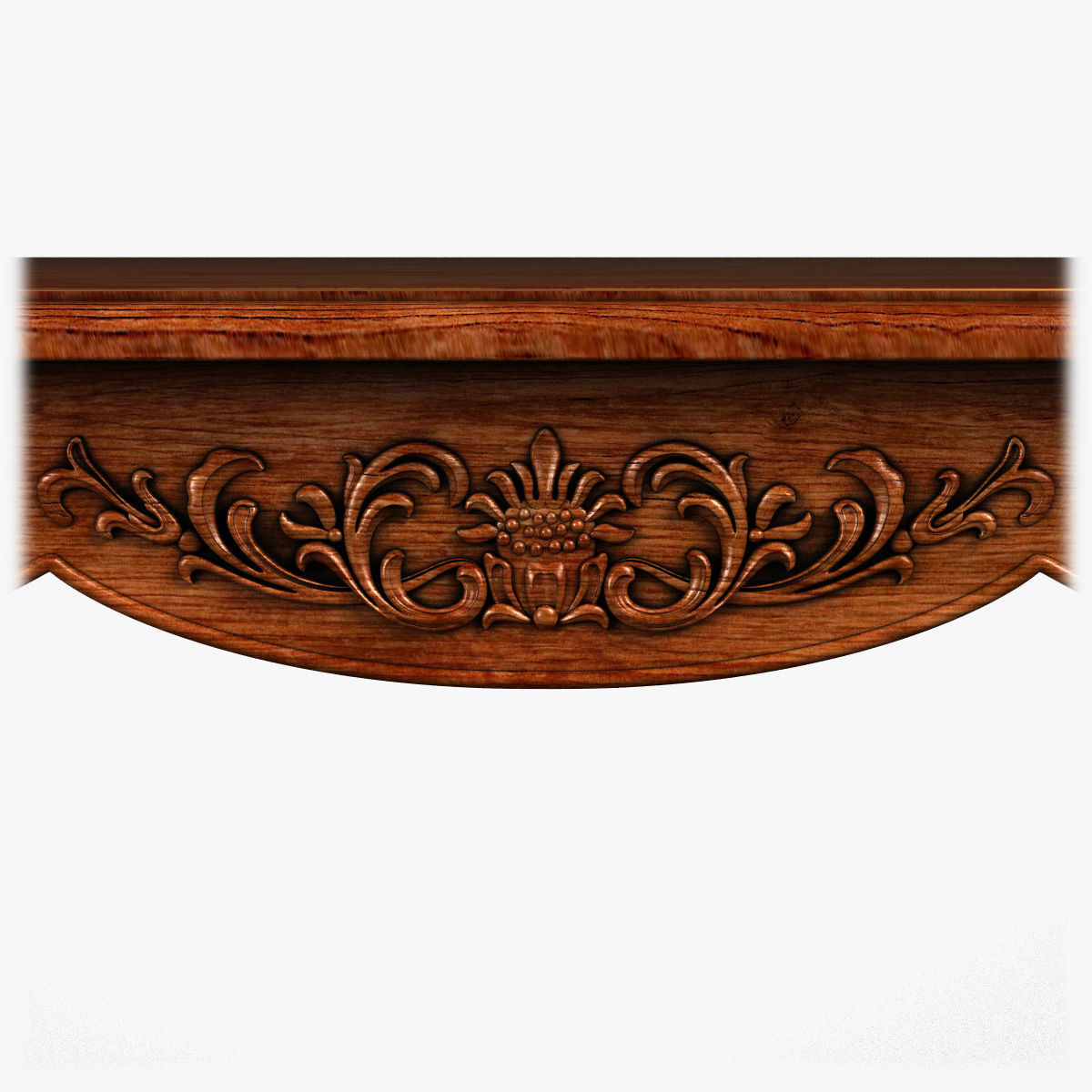 Table0052 rectangular mirror hanging on wall 3D model_13