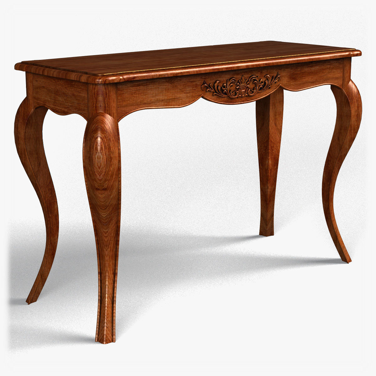 Table0052 rectangular mirror hanging on wall 3D model_8