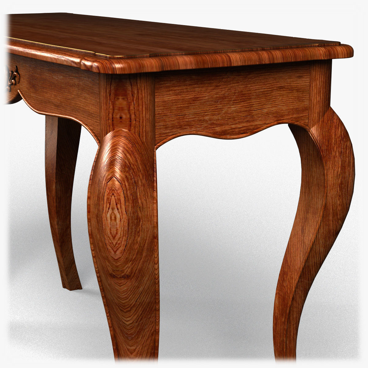 Table0052 rectangular mirror hanging on wall 3D model_12