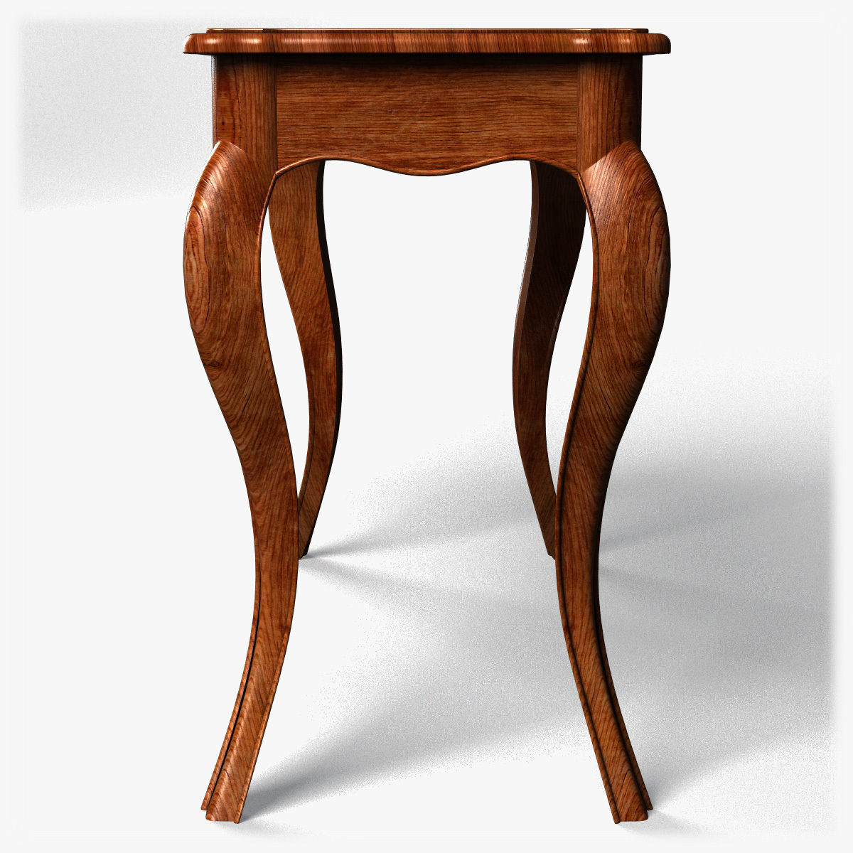 Table0052 rectangular mirror hanging on wall 3D model_11