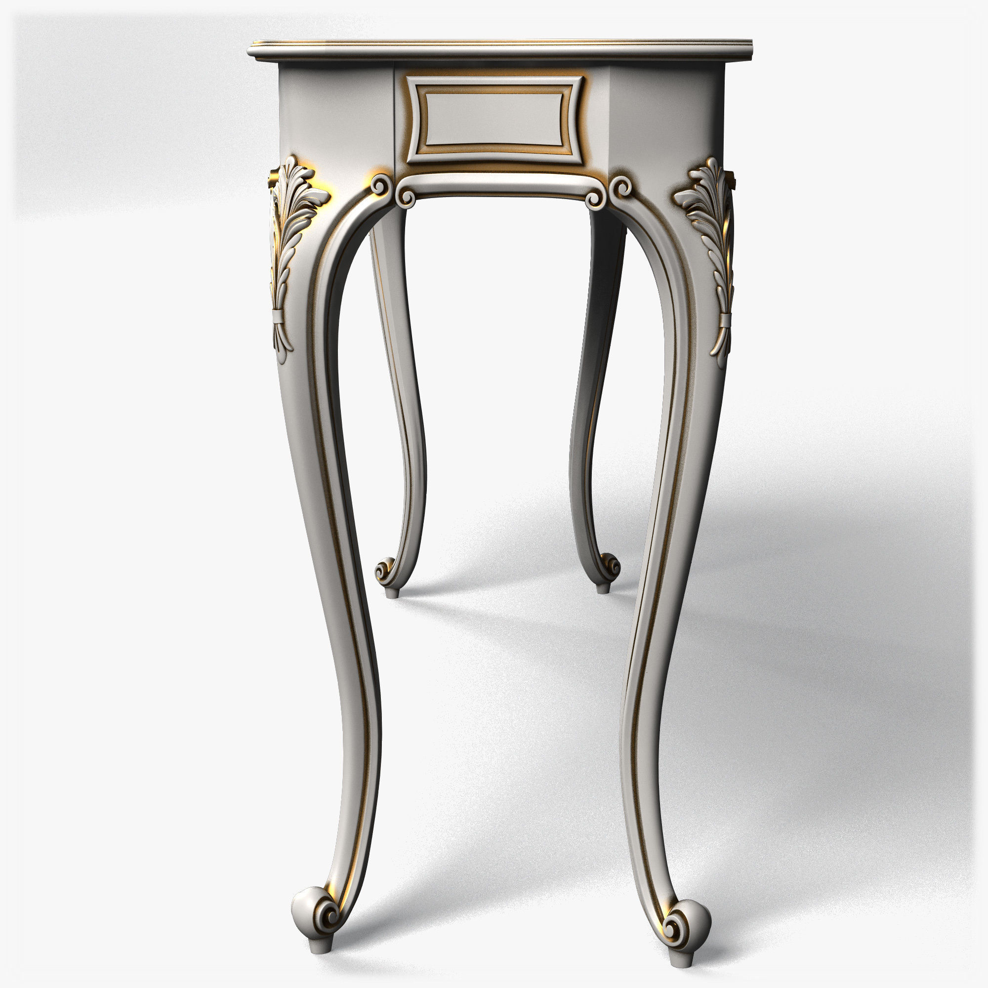 Table0053 console table 3D model_3