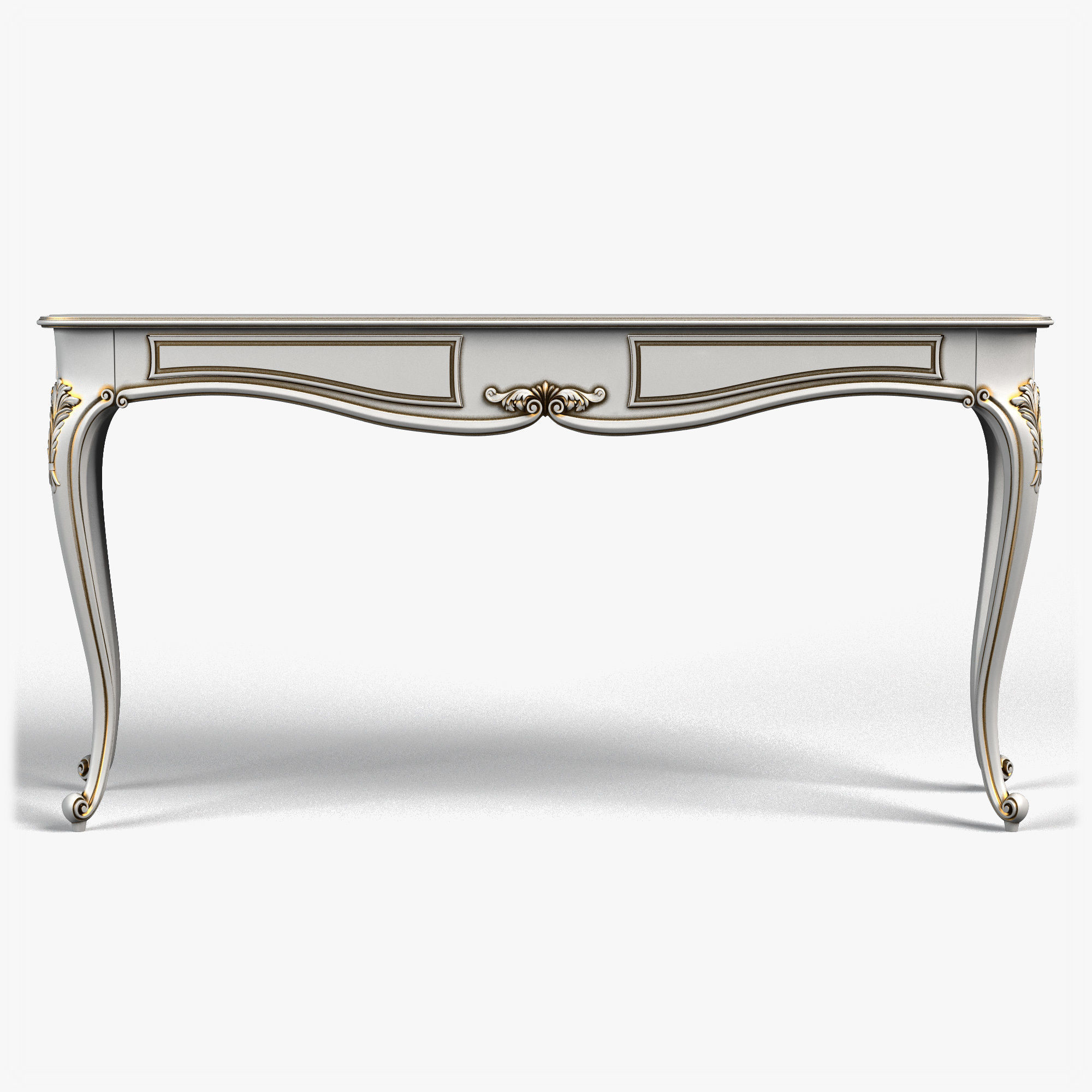 Table0053 console table 3D model_2