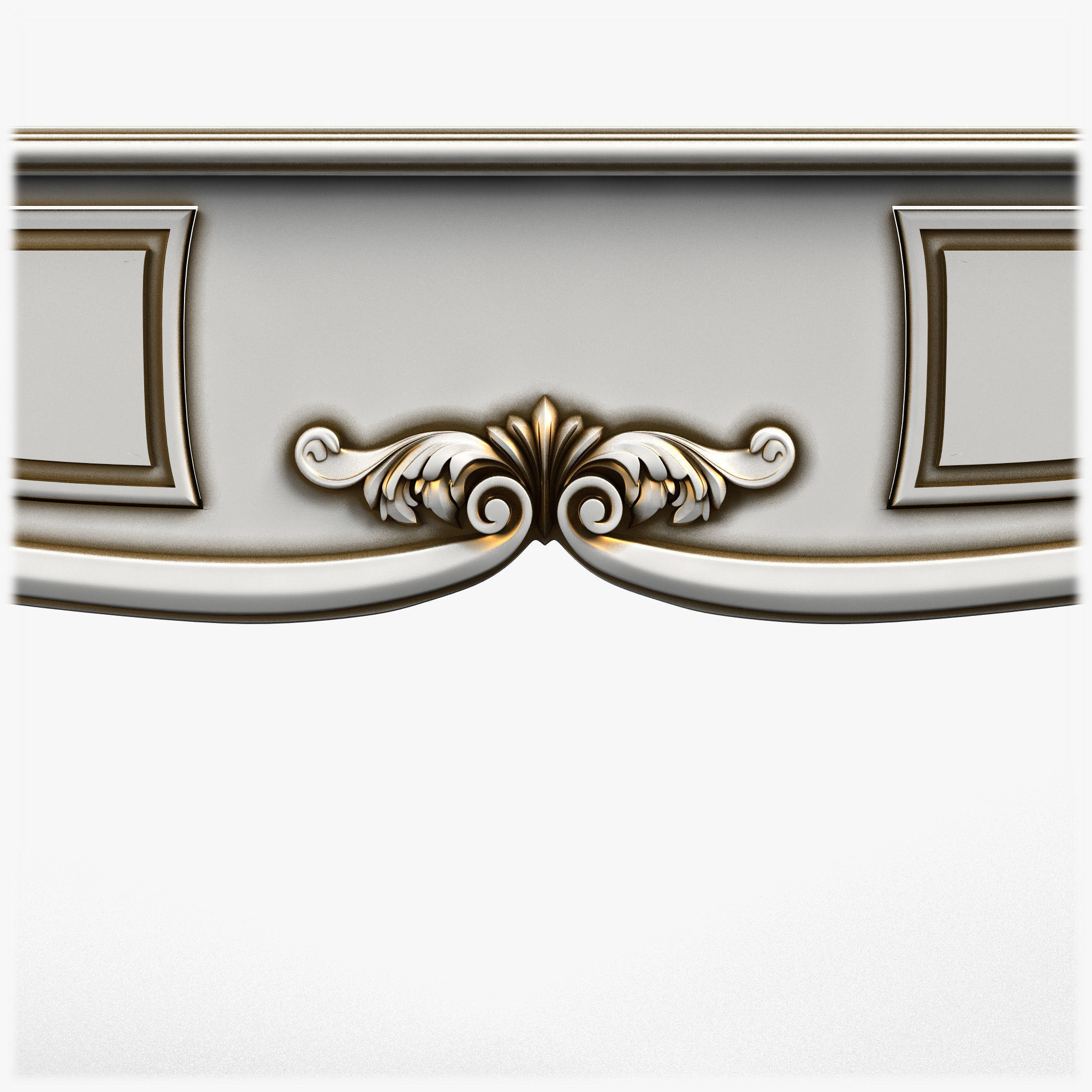 Table0053 console table 3D model_5