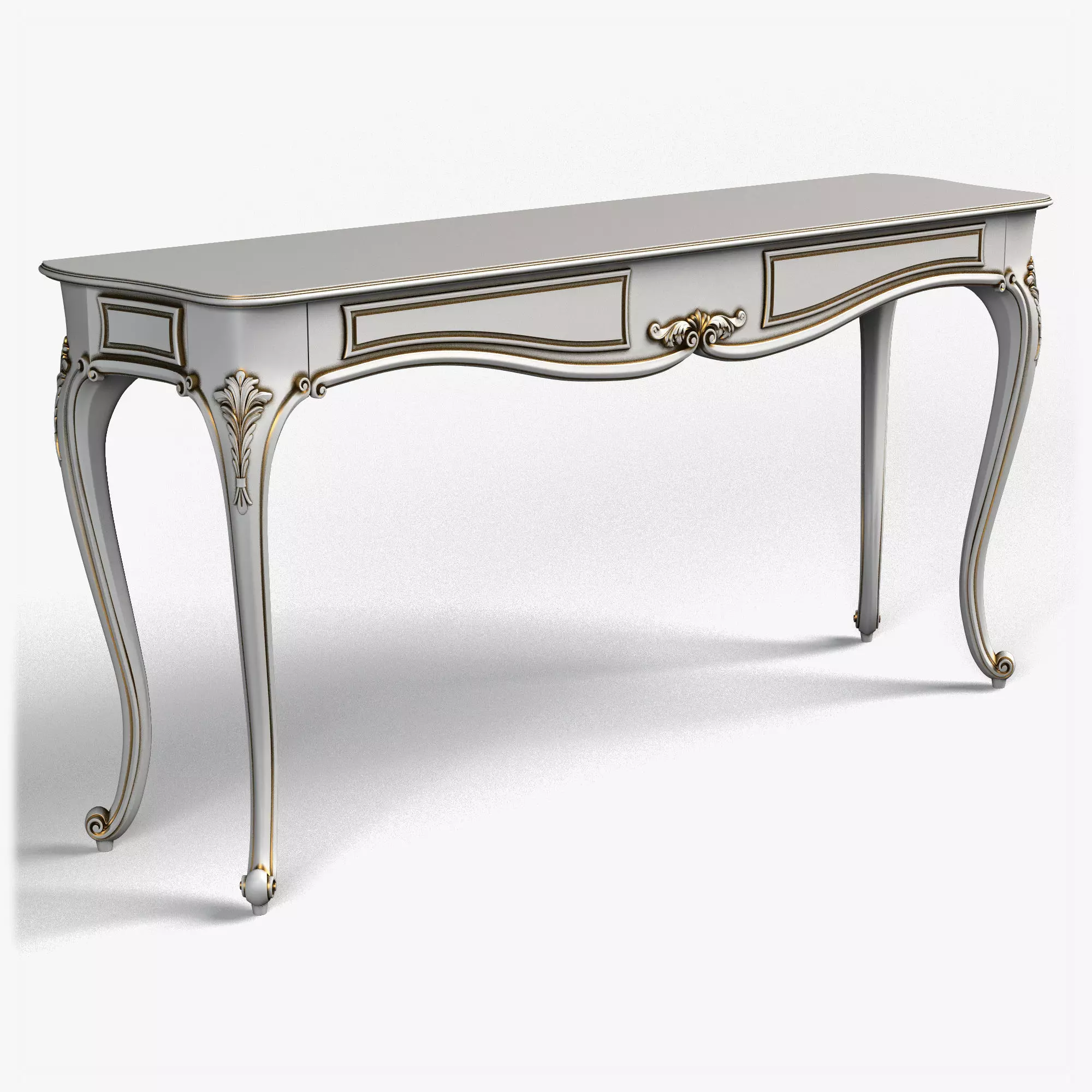 Table0053 console table 3D model_0