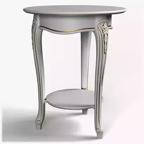 Table0054 side table with ornate design