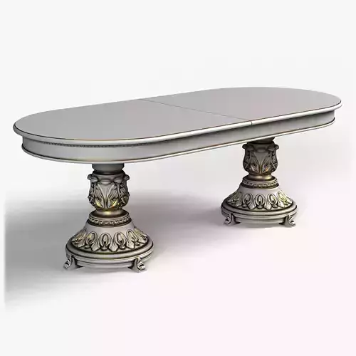 Table0055 ornate dining table