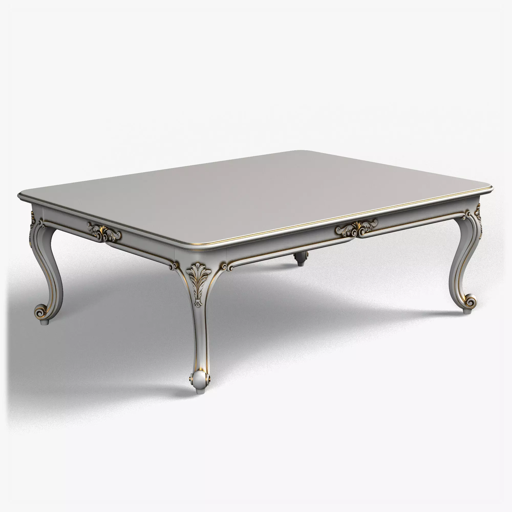Table0057 ornate coffee table 3D model_0